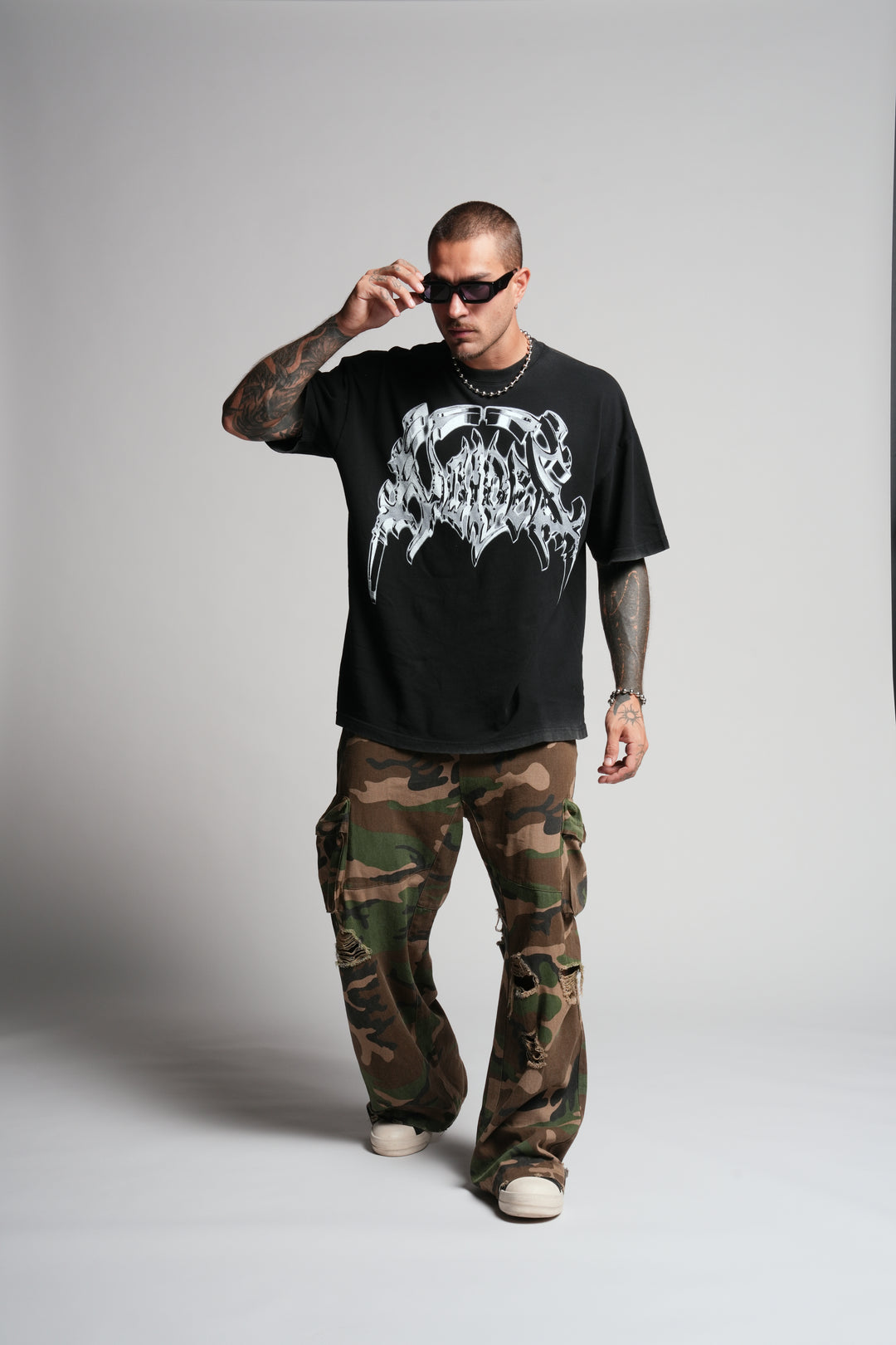 Absolute Form "Premium" Oversized Tee in Black