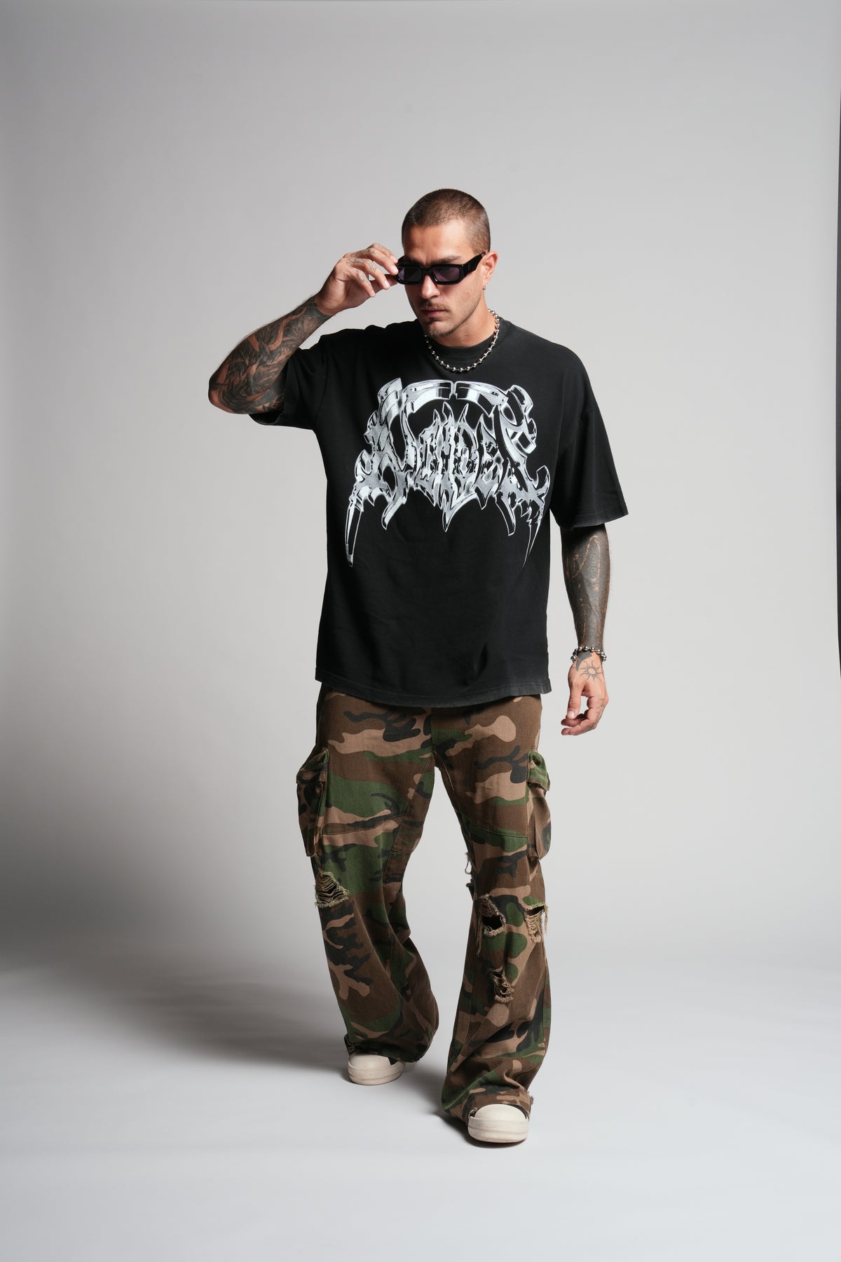 Absolute Form "Premium" Oversized Tee in Black