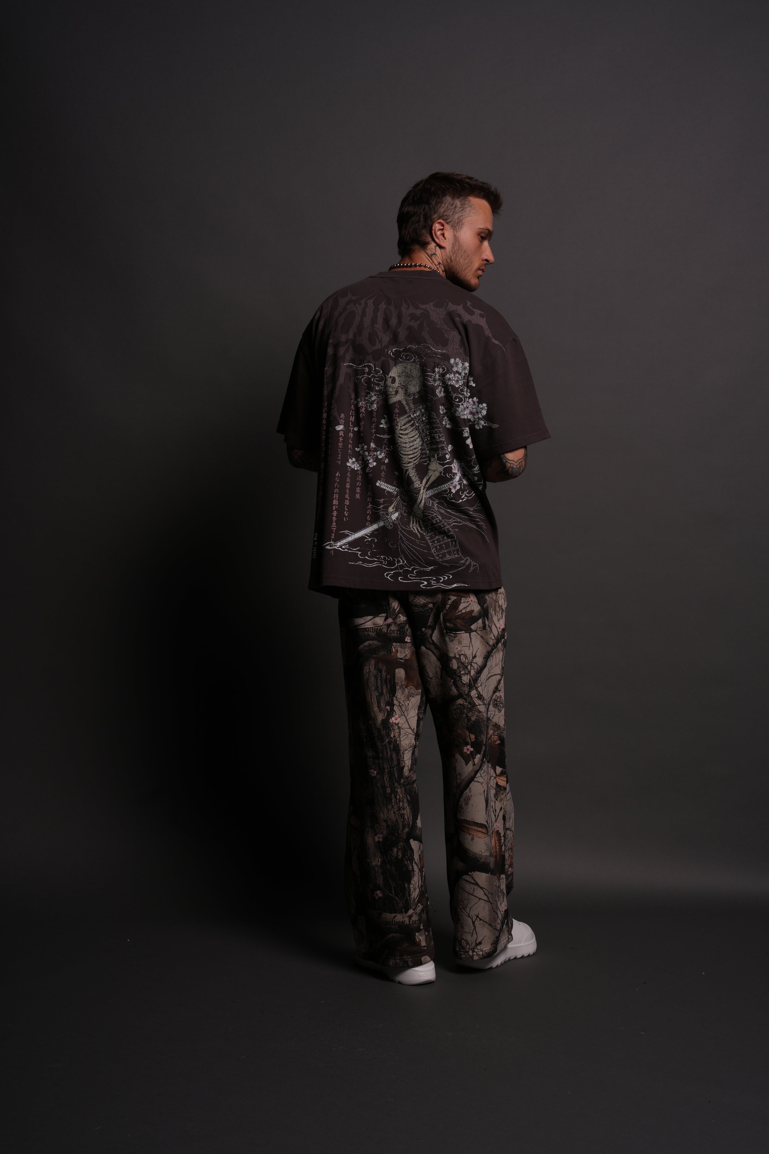 Bushido Never Dies "Premium" Tee in Darc Brown