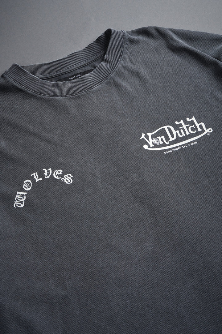 Von Darc Premium Oversized Tee in Wolf Gray