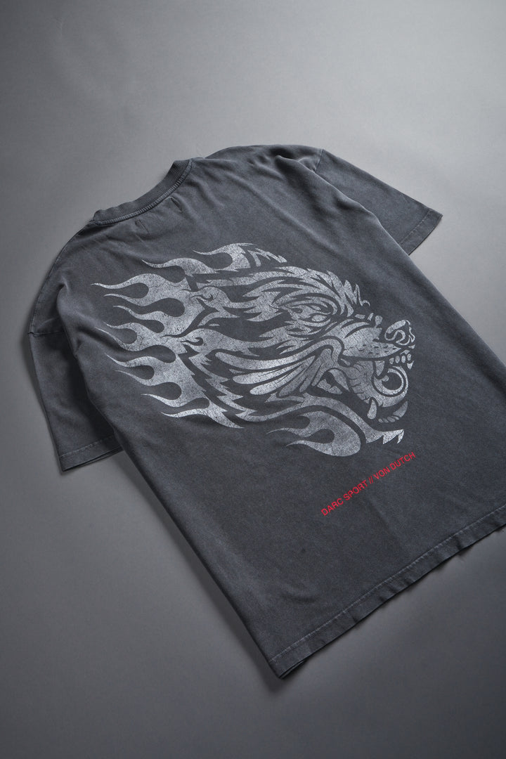 Von Darc Premium Oversized Tee in Wolf Gray