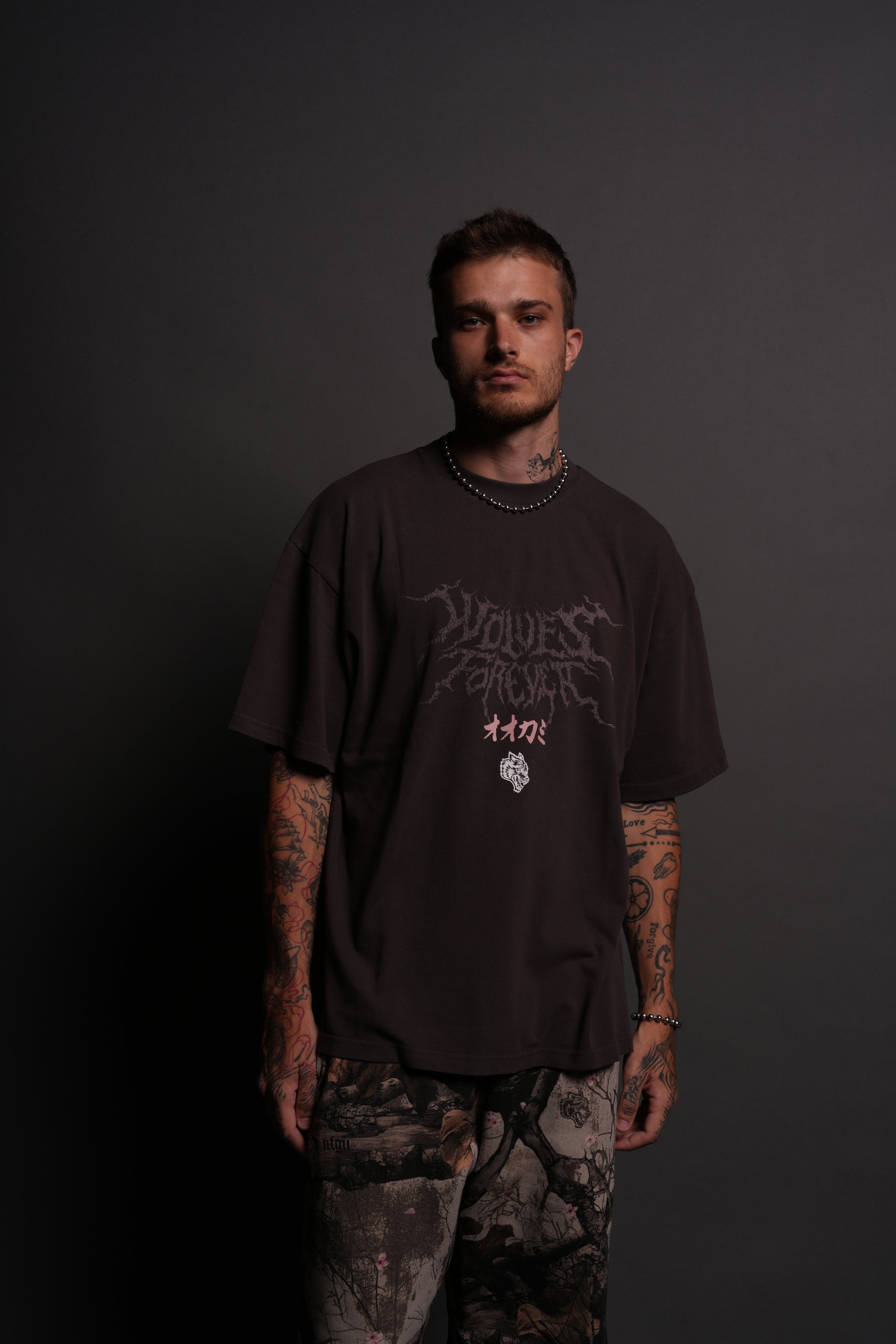 Bushido Never Dies "Premium" Tee in Darc Brown