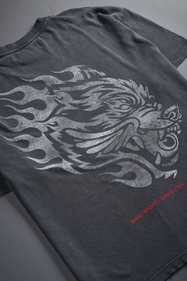 Von Darc Premium Oversized Tee in Wolf Gray