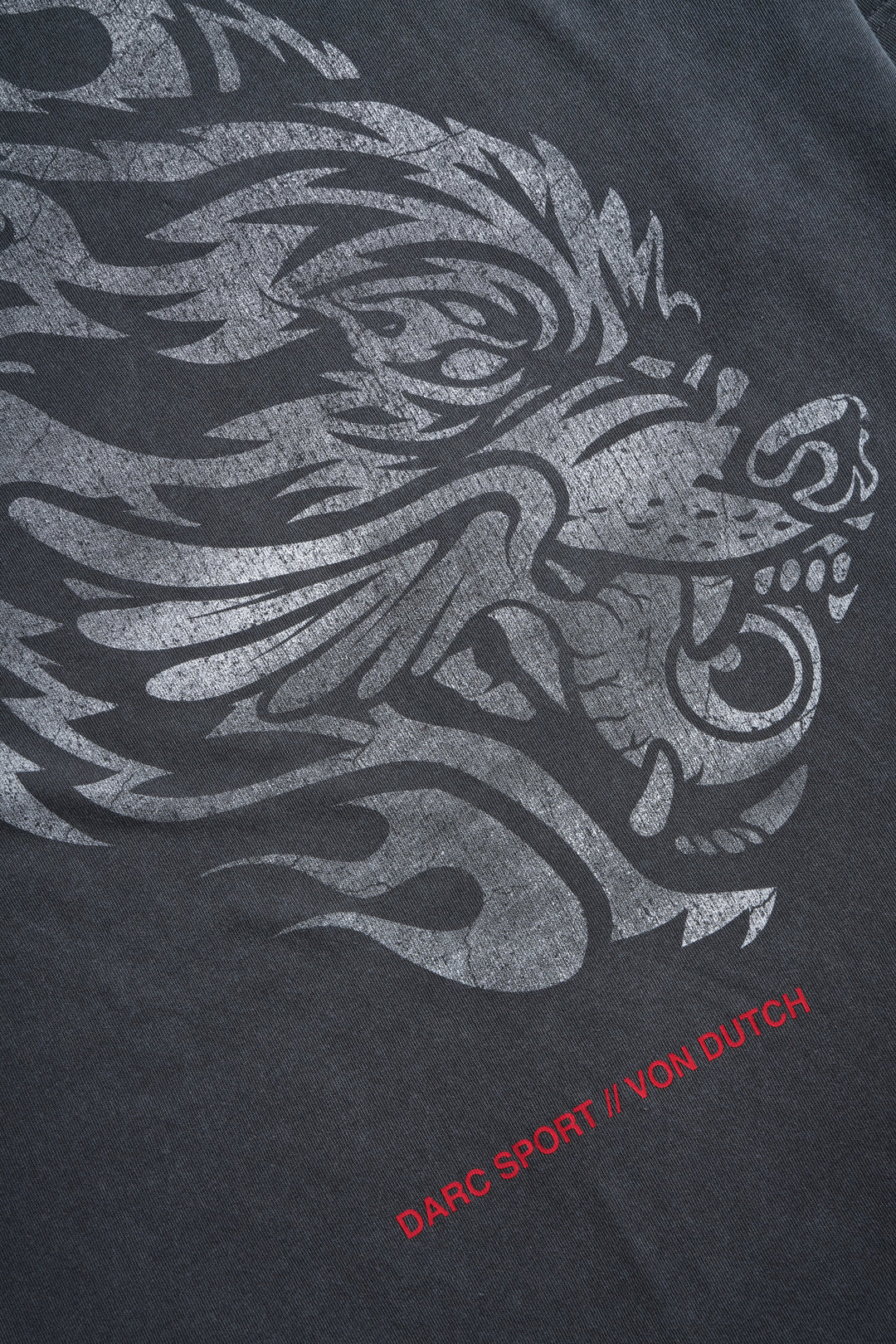 Von Darc Premium Oversized Tee in Wolf Gray