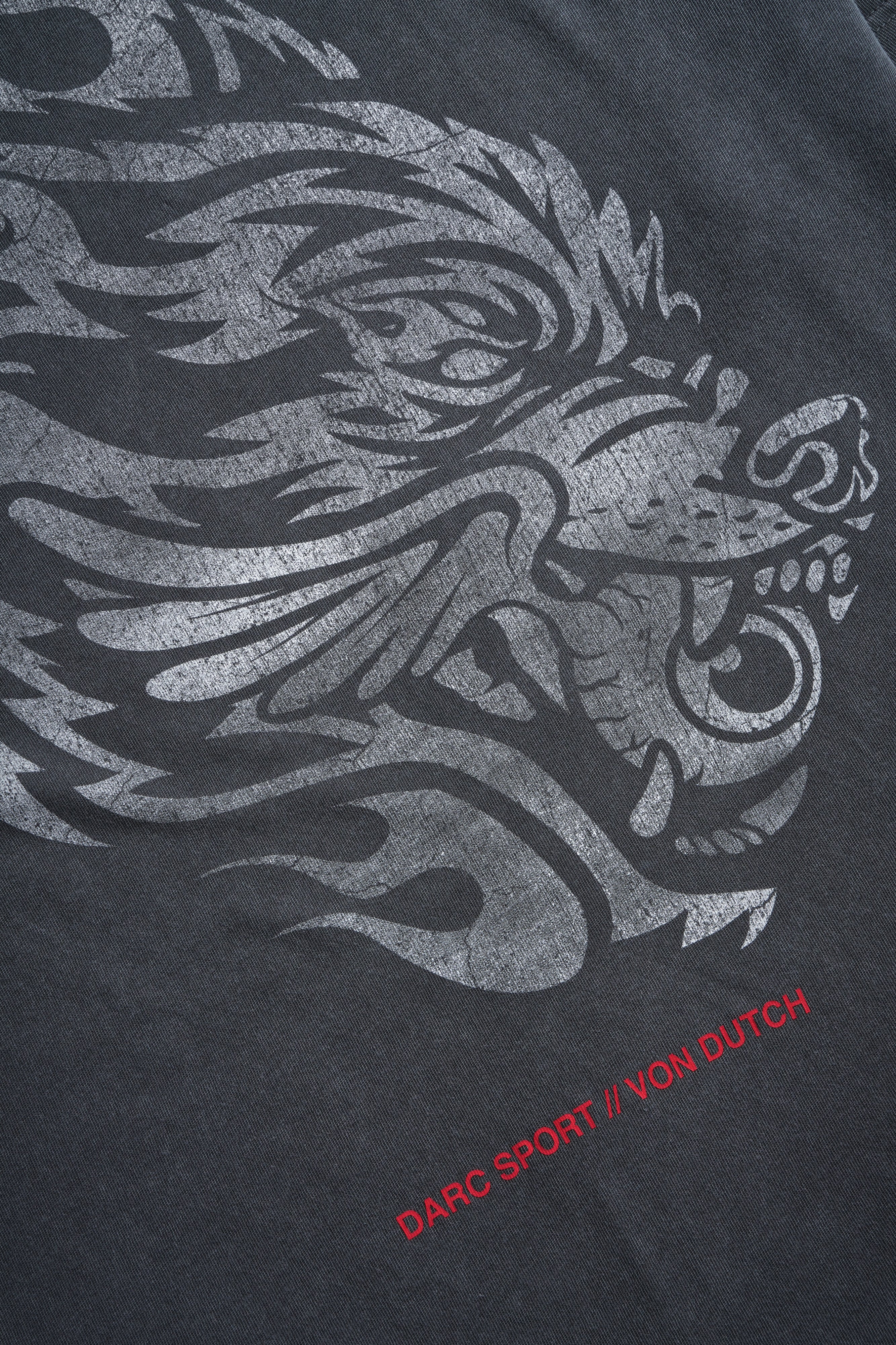 Von Darc Premium Oversized Tee in Wolf Gray