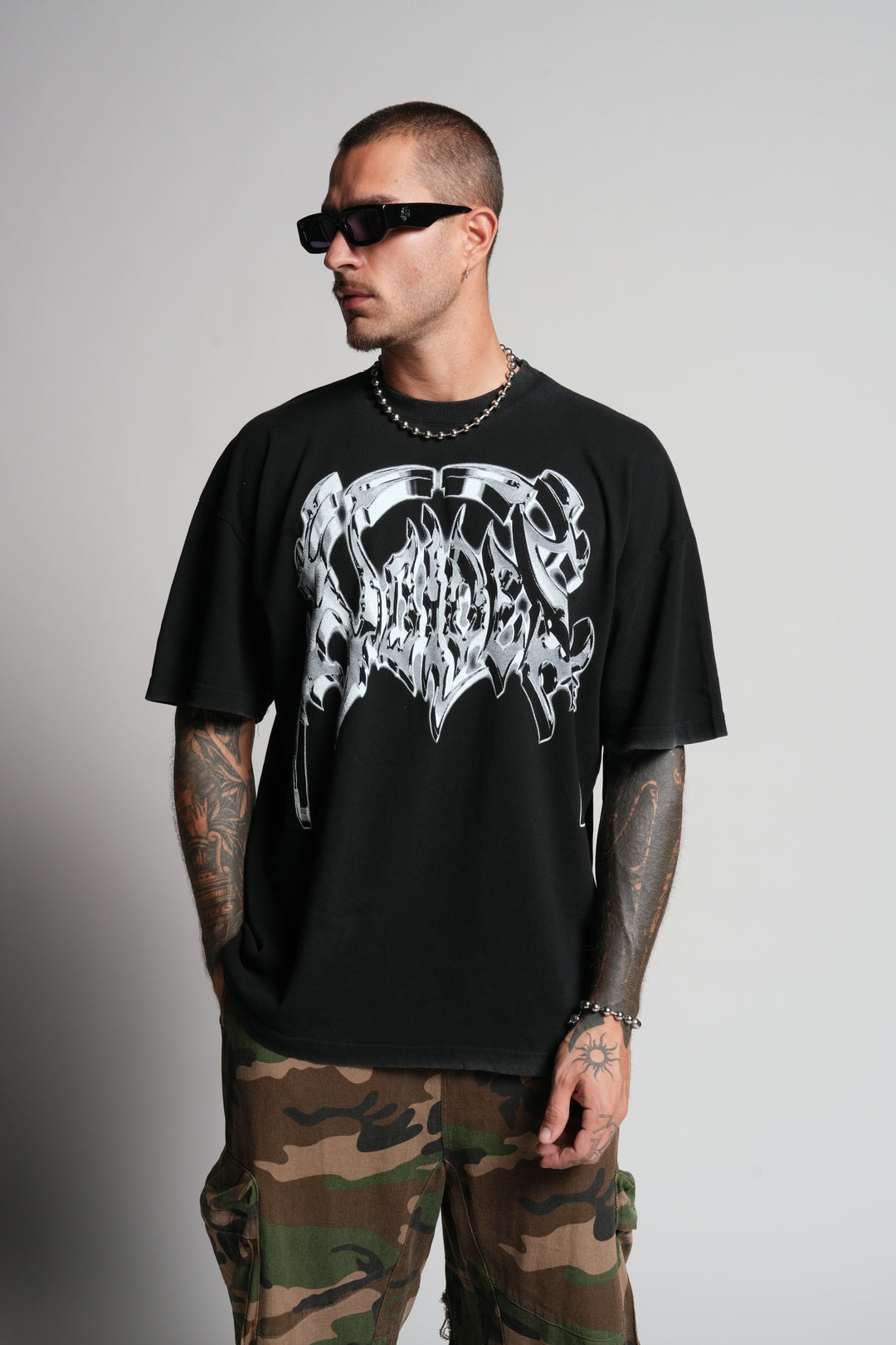 Absolute Form "Premium" Oversized Tee in Black