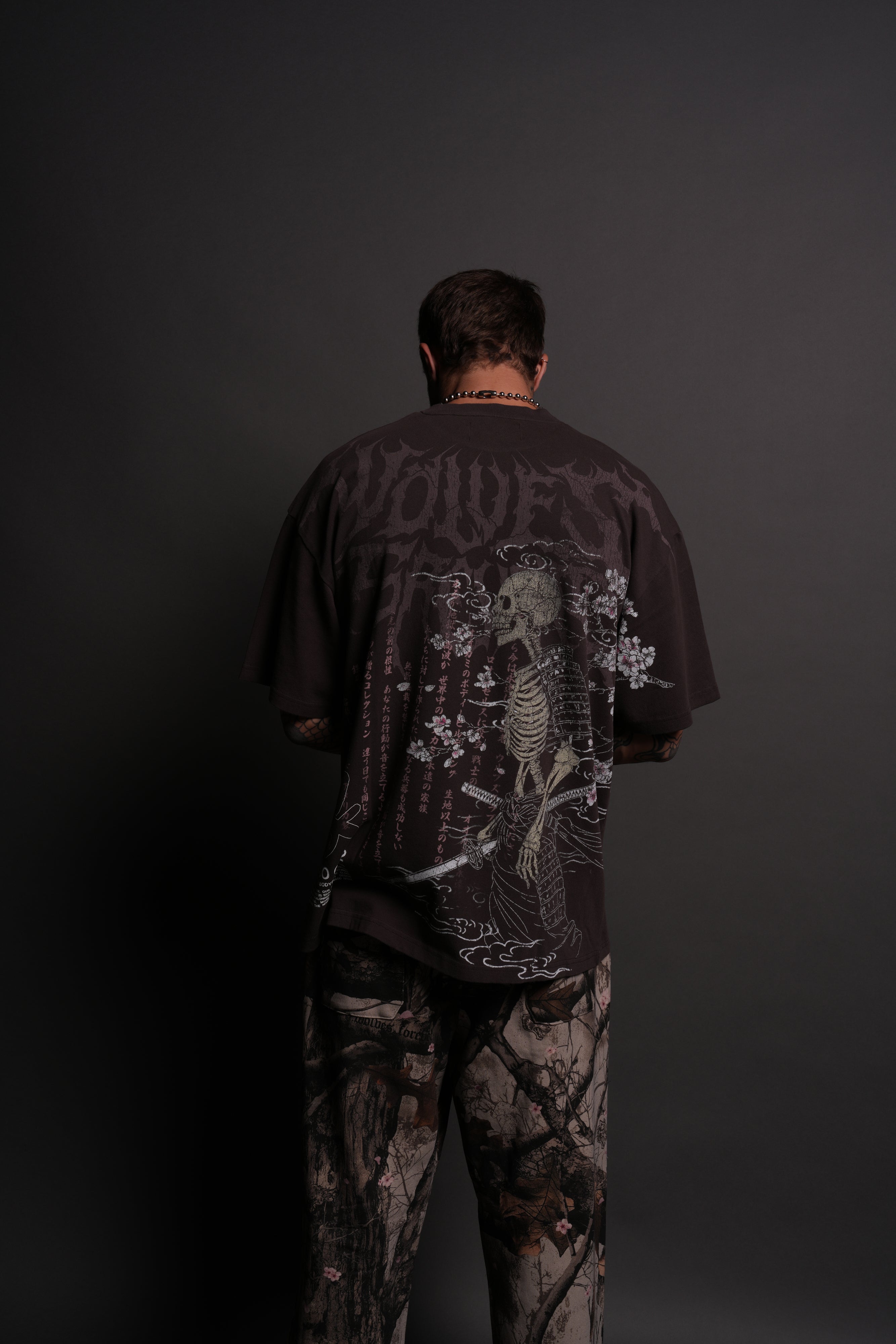 Bushido Never Dies "Premium" Tee in Darc Brown