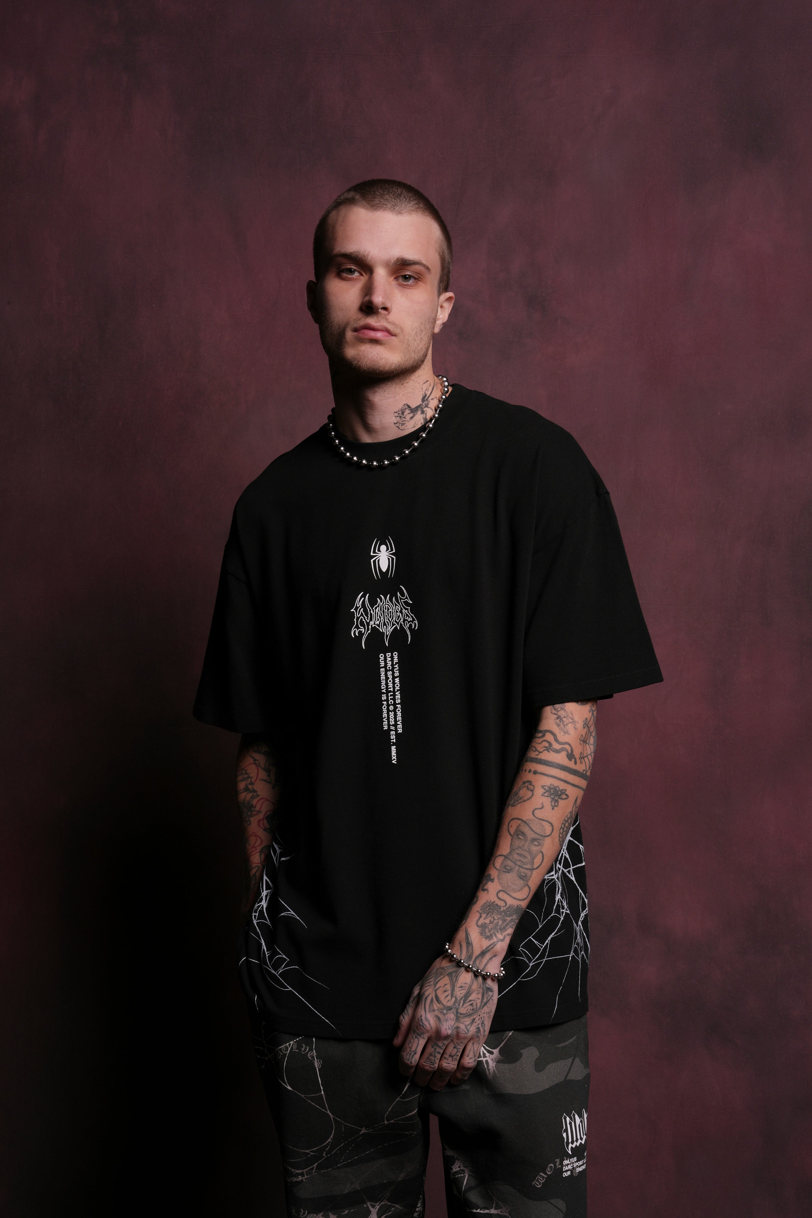 Darcness Unleashed "Premium" Oversized Tee in Black