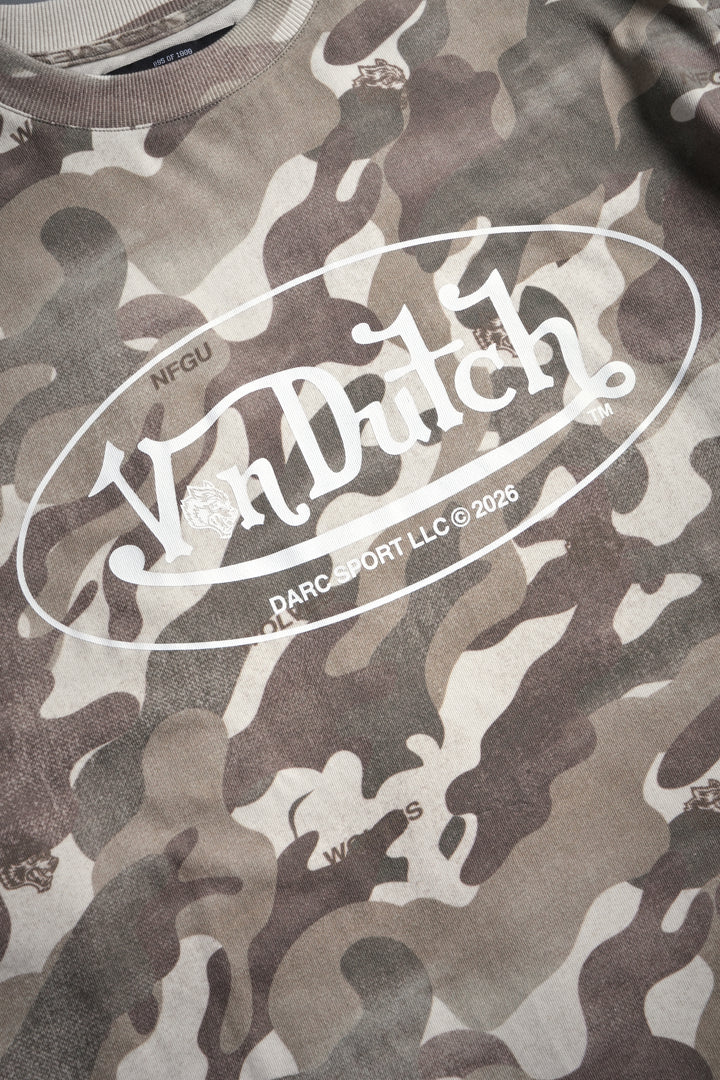 DSVD Legacy Premium Oversized Tee in DSVD Green Camo