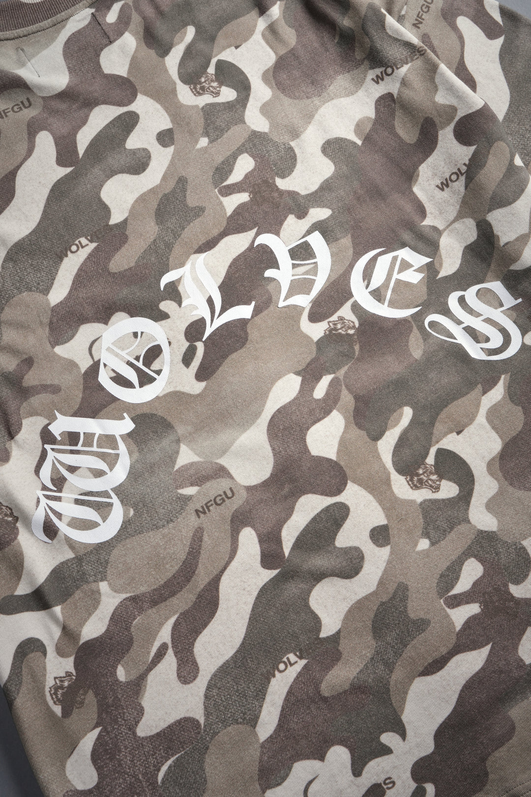 DSVD Legacy Premium Oversized Tee in DSVD Green Camo