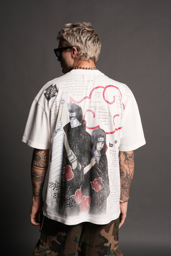 Darc Ninja Premium Oversized Tee in Cream