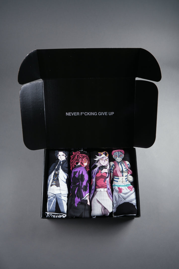 Demon Slayer "Side-By-Side" Hoodie Box Set in Black