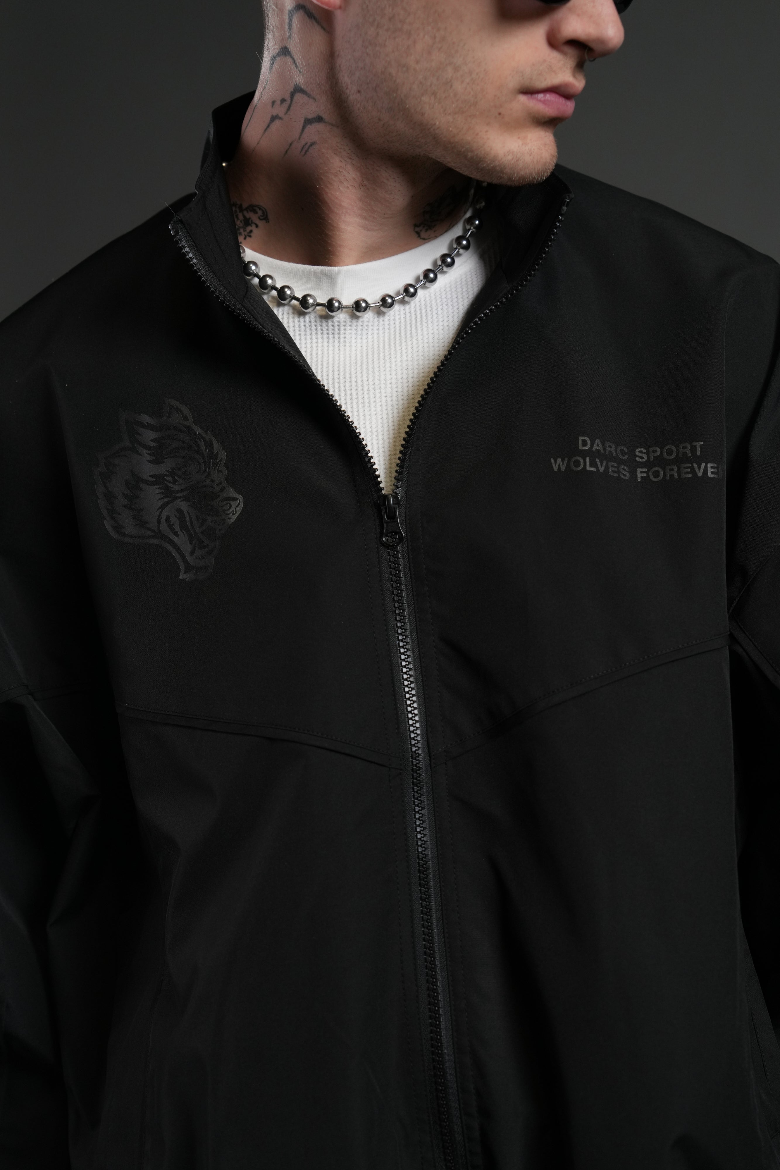 Sacred Flash Unisex Track Jacket in Black – DarcSport