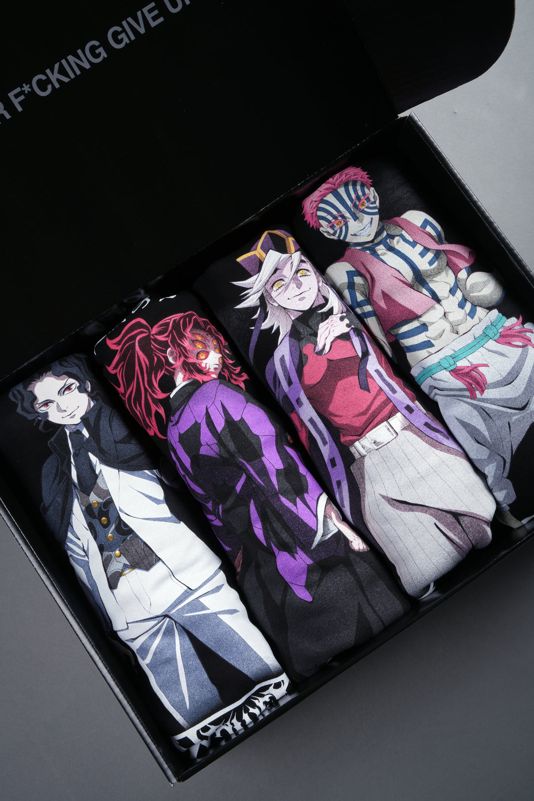 Demon Slayer "Side-By-Side" Hoodie Box Set in Black