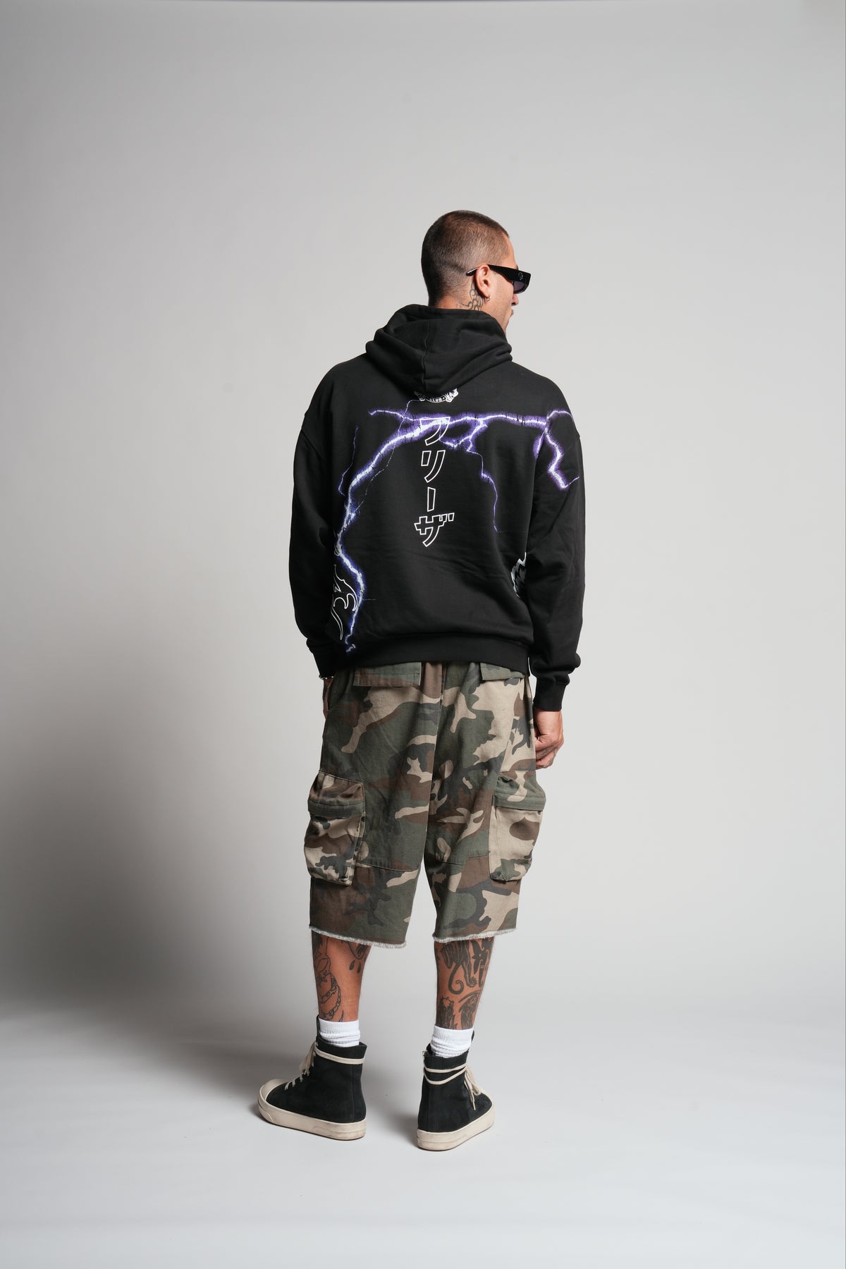 Frieza Energy "Pierce" Hoodie in Black