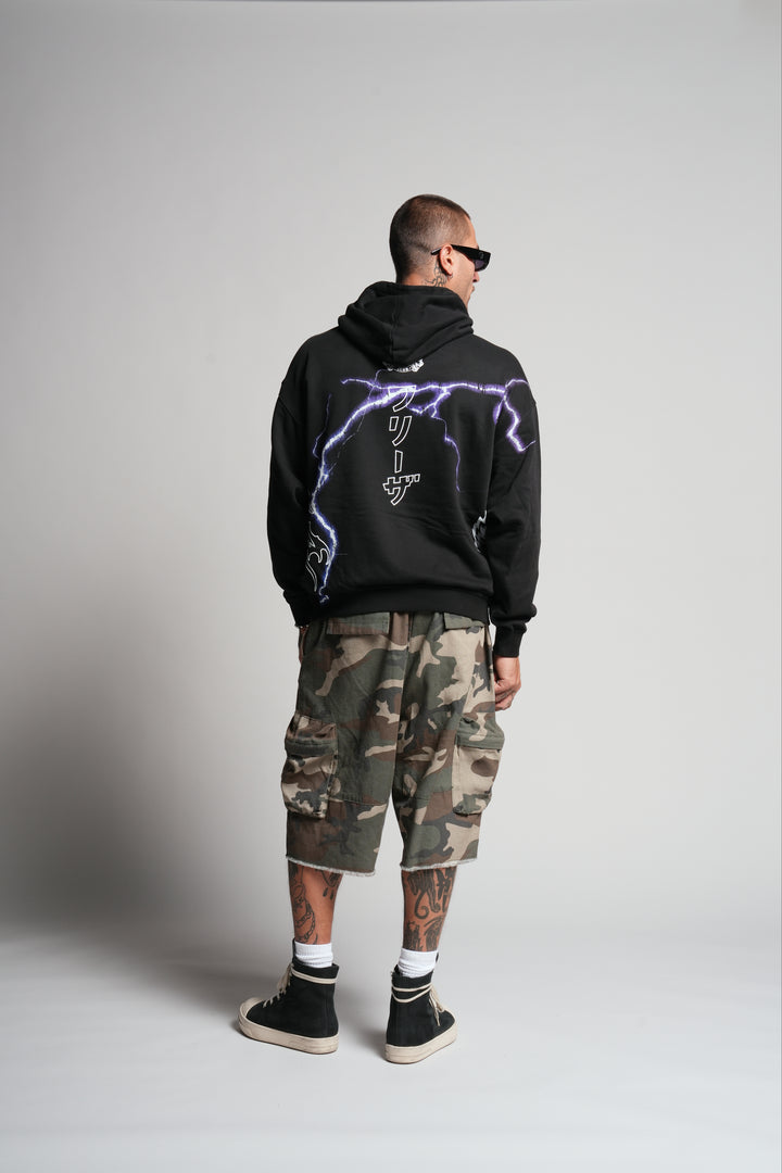 Frieza Energy "Pierce" Hoodie in Black