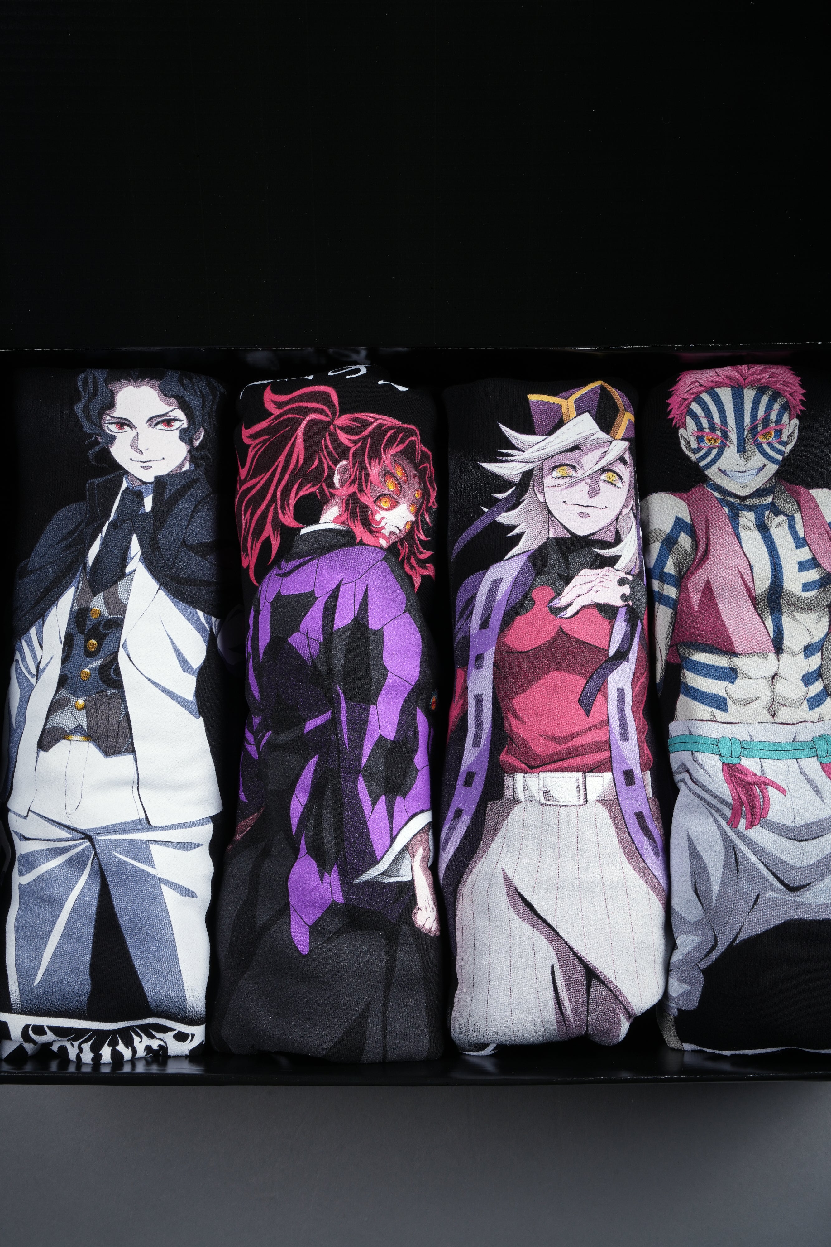 Demon Slayer "Side-By-Side" Hoodie Box Set in Black