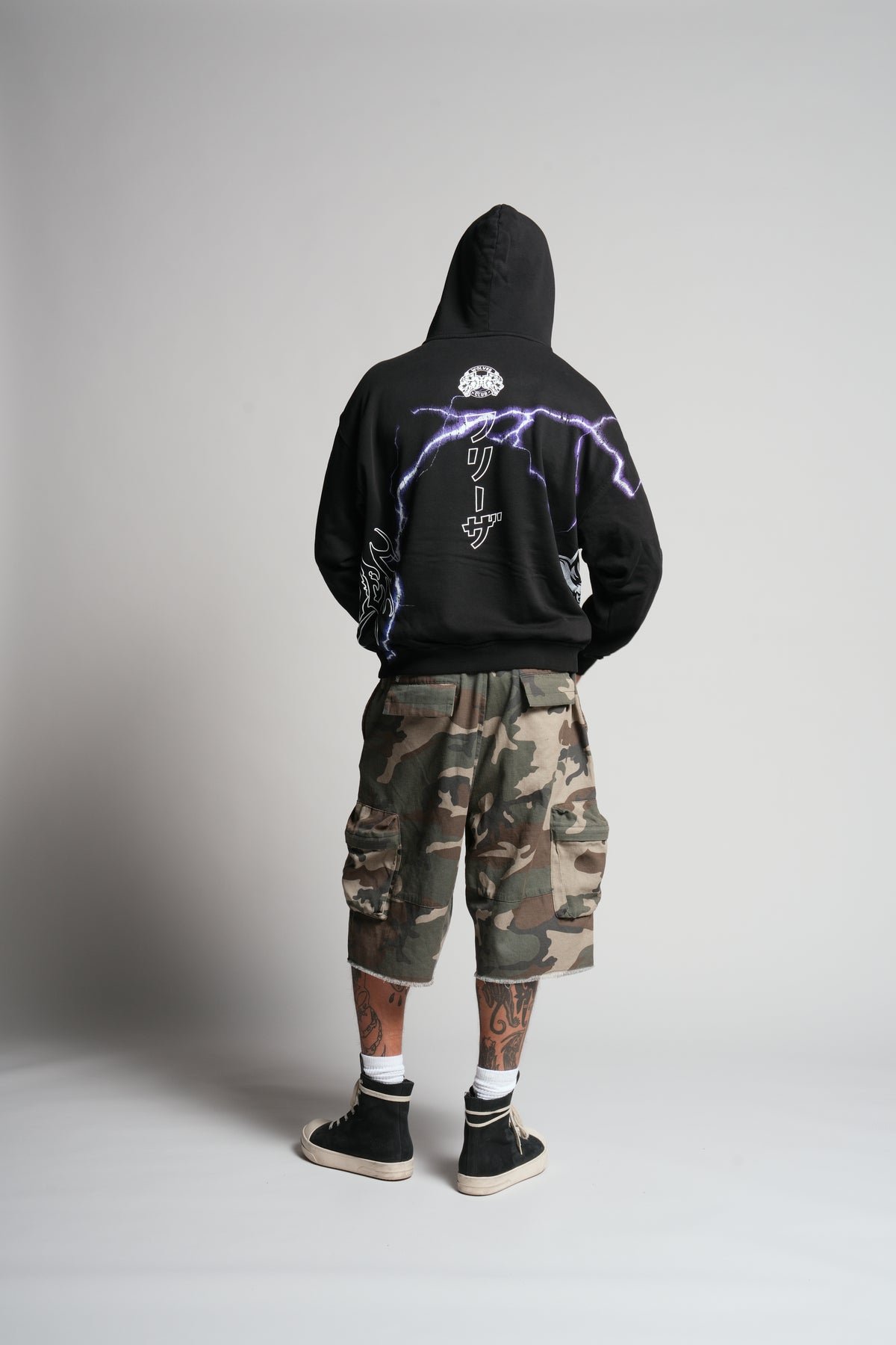 Frieza Energy "Pierce" Hoodie in Black