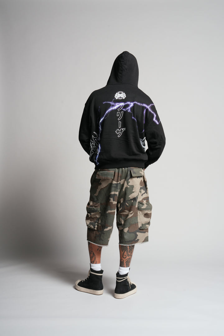 Frieza Energy "Pierce" Hoodie in Black