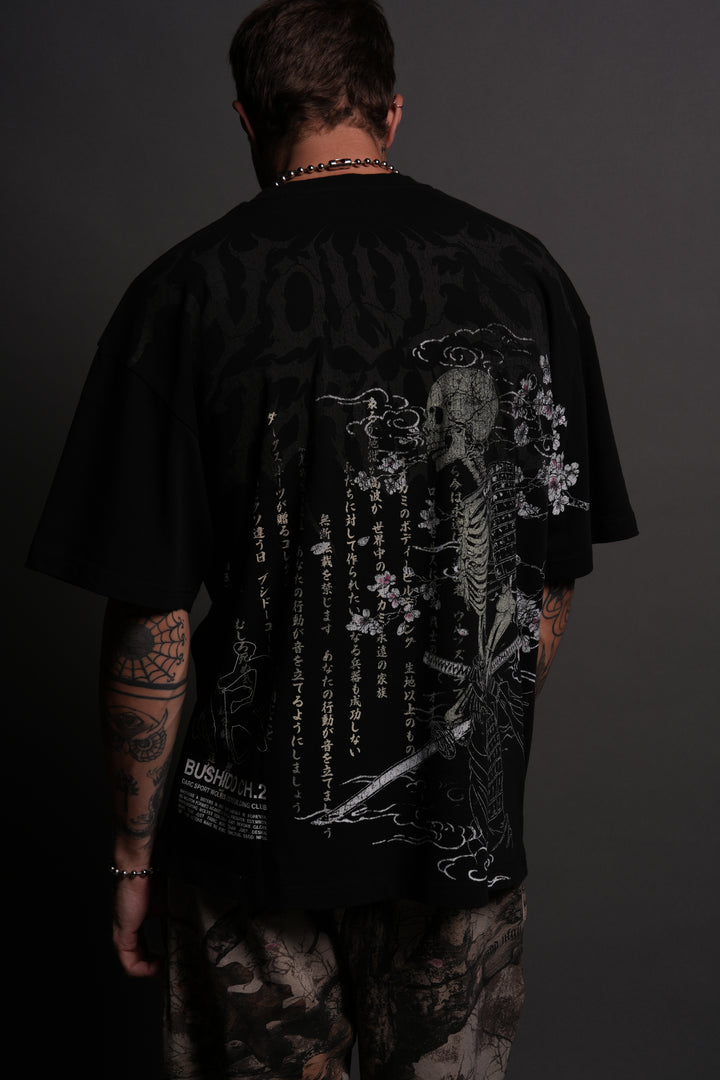 Bushido Never Dies "Premium" Tee in Black