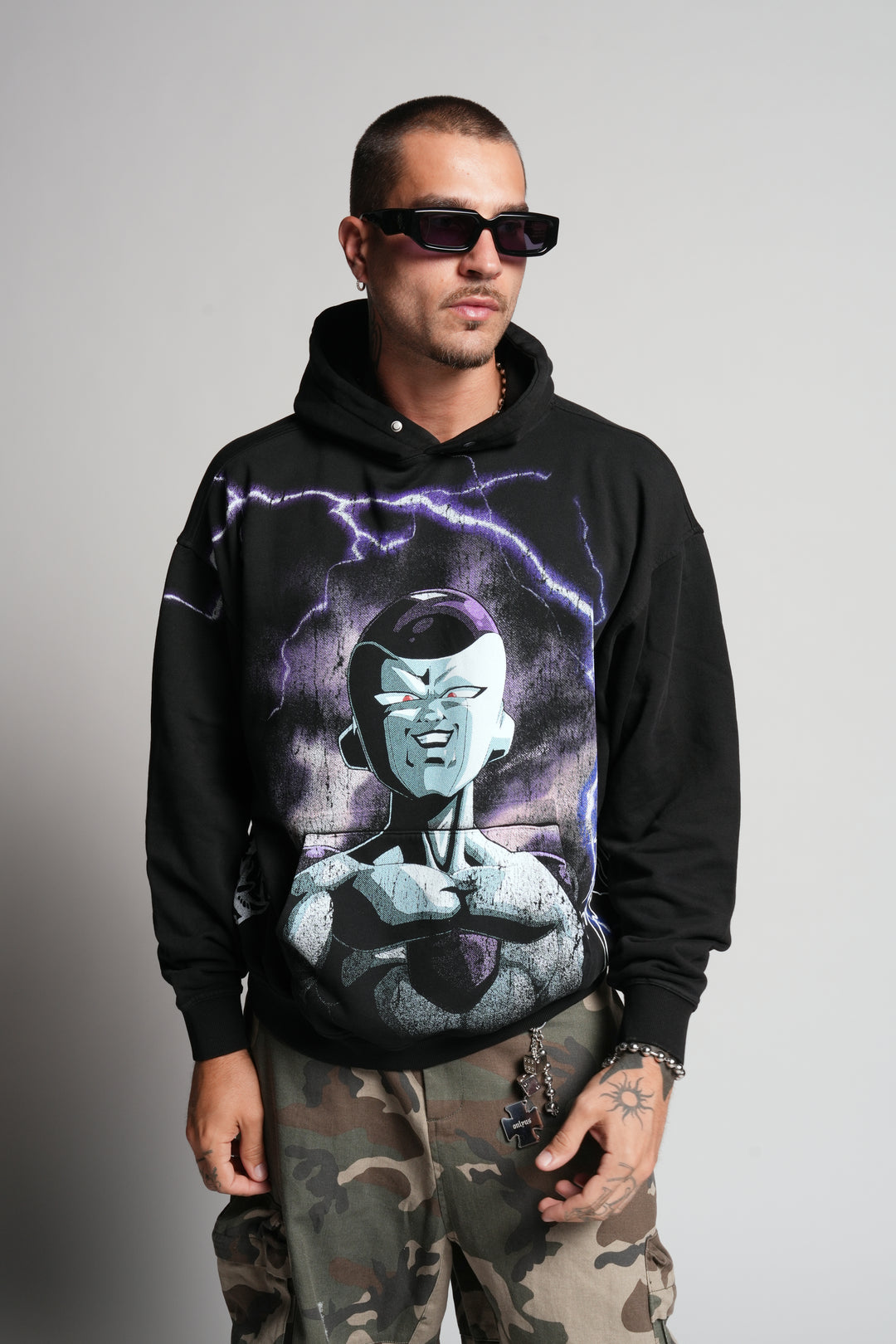 Frieza Energy "Pierce" Hoodie in Black