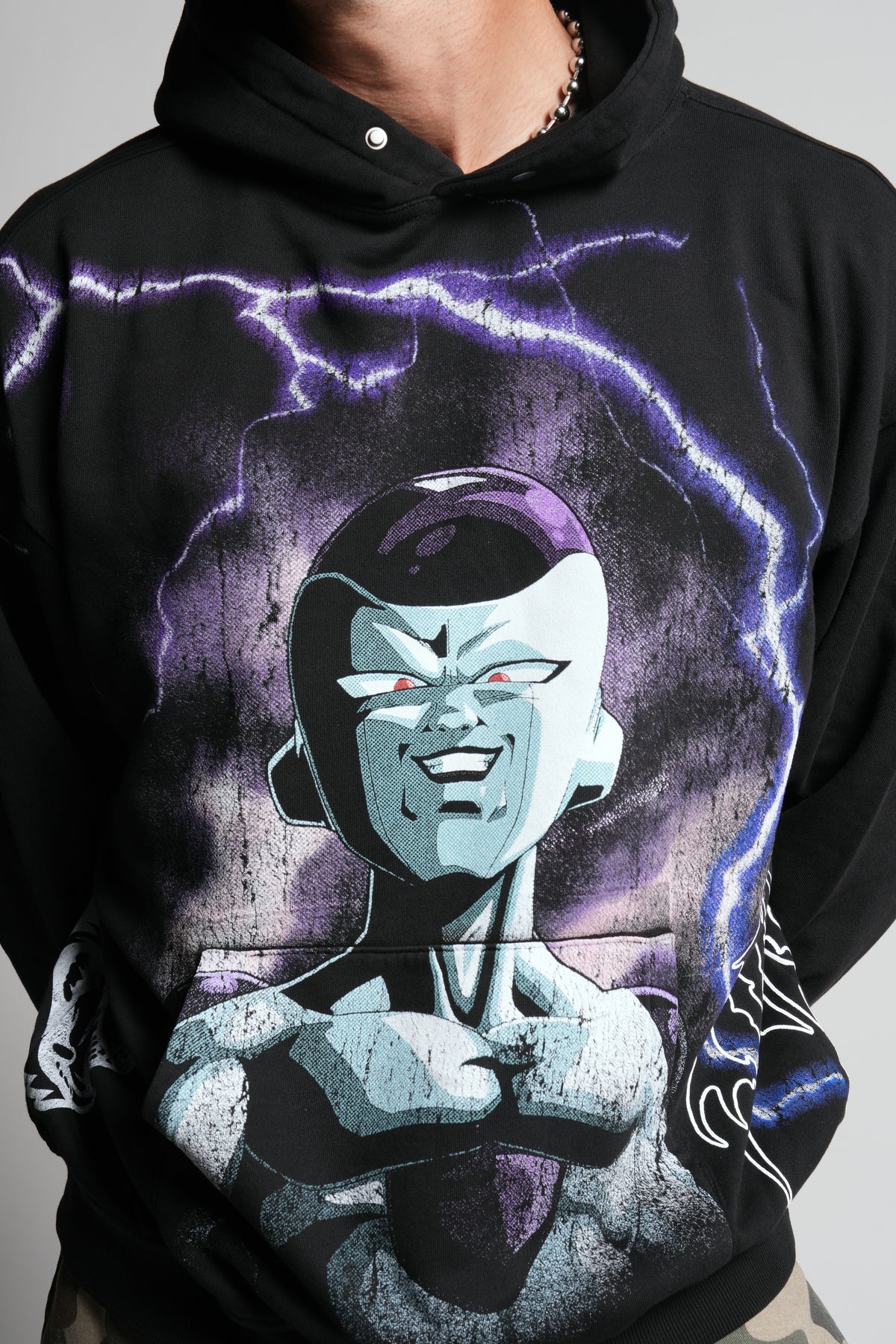 Frieza Energy "Pierce" Hoodie in Black