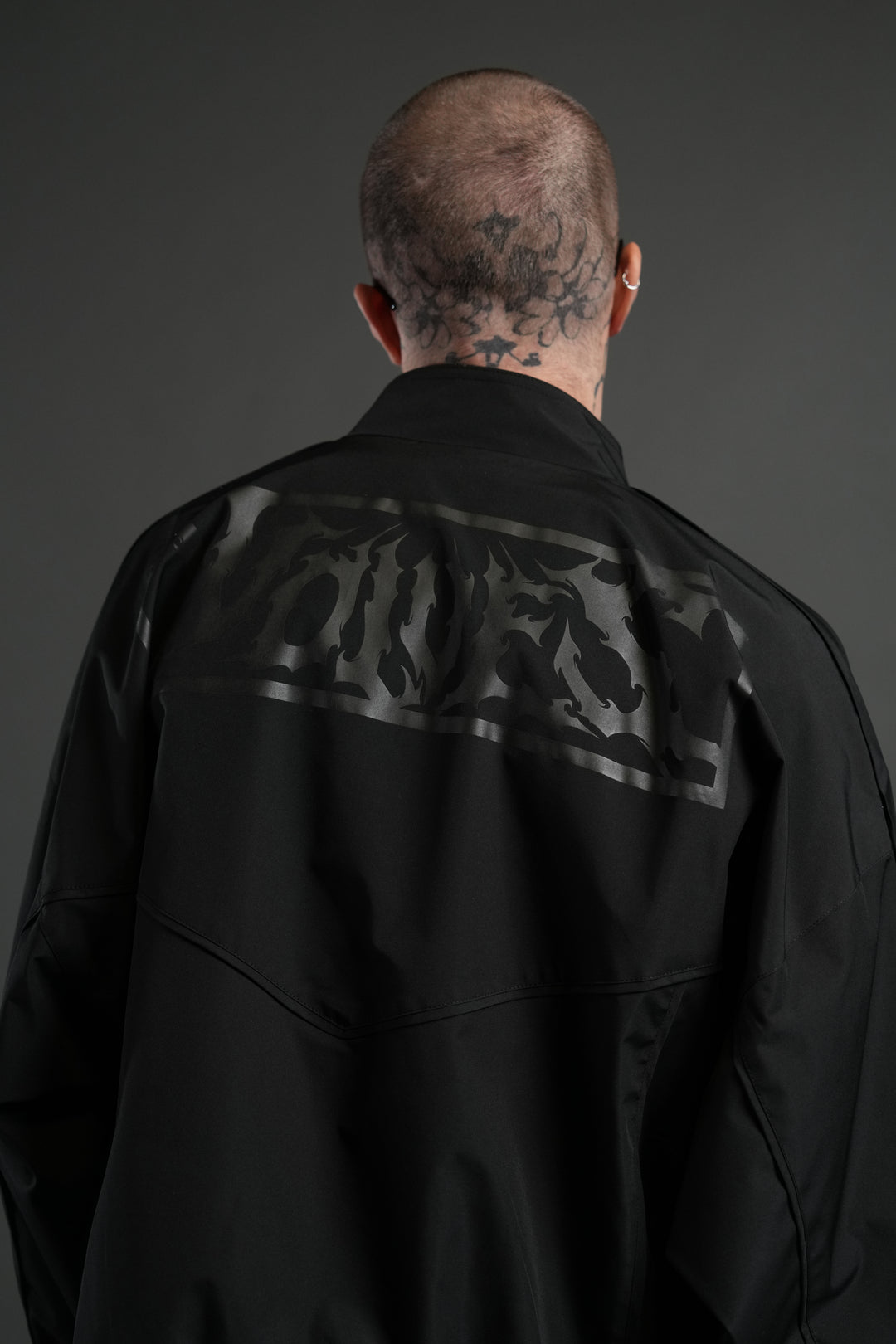 Sacred Flash Unisex Track Jacket in Black