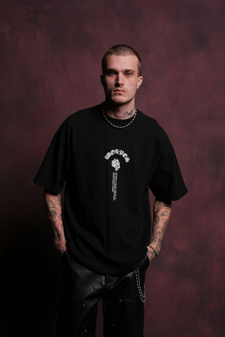 Darc Origin "Premium" Oversized Tee in Black