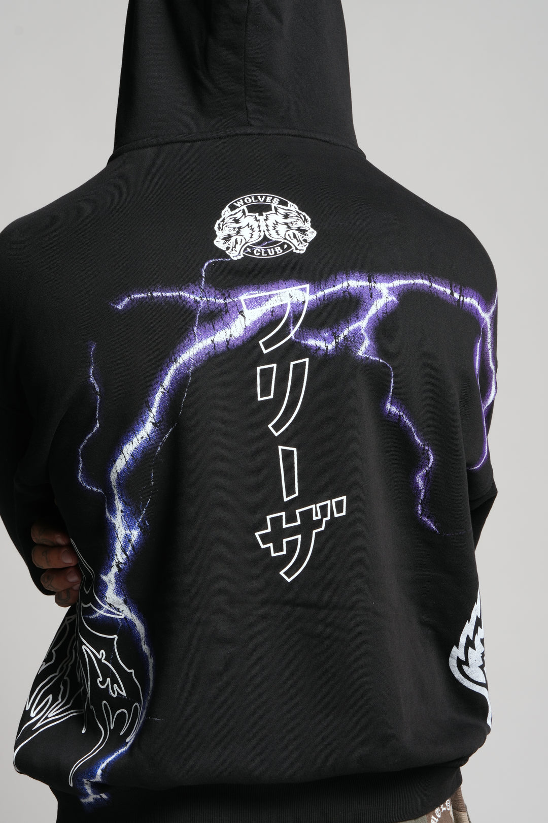 Frieza Energy "Pierce" Hoodie in Black