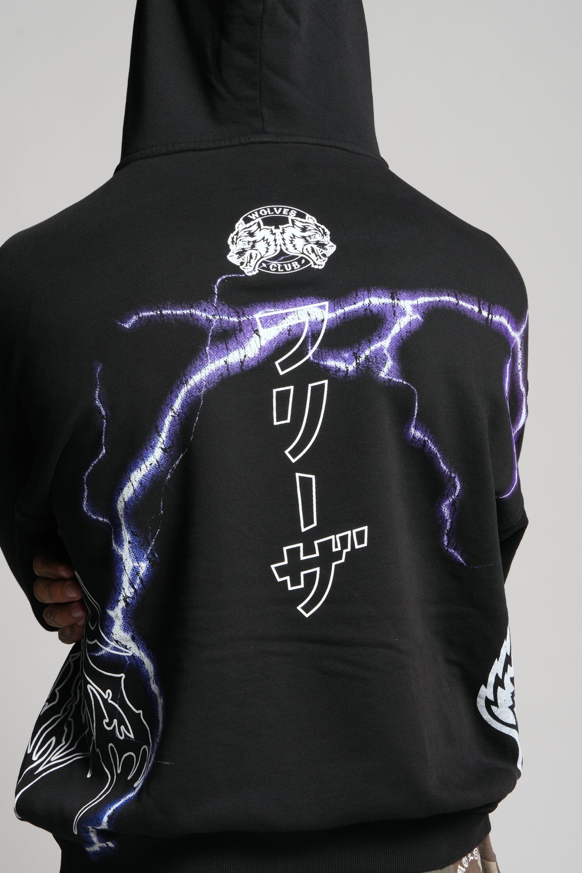 Frieza Energy "Pierce" Hoodie in Black