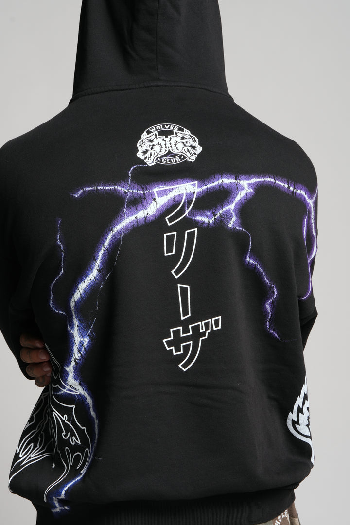 Frieza Energy "Pierce" Hoodie in Black