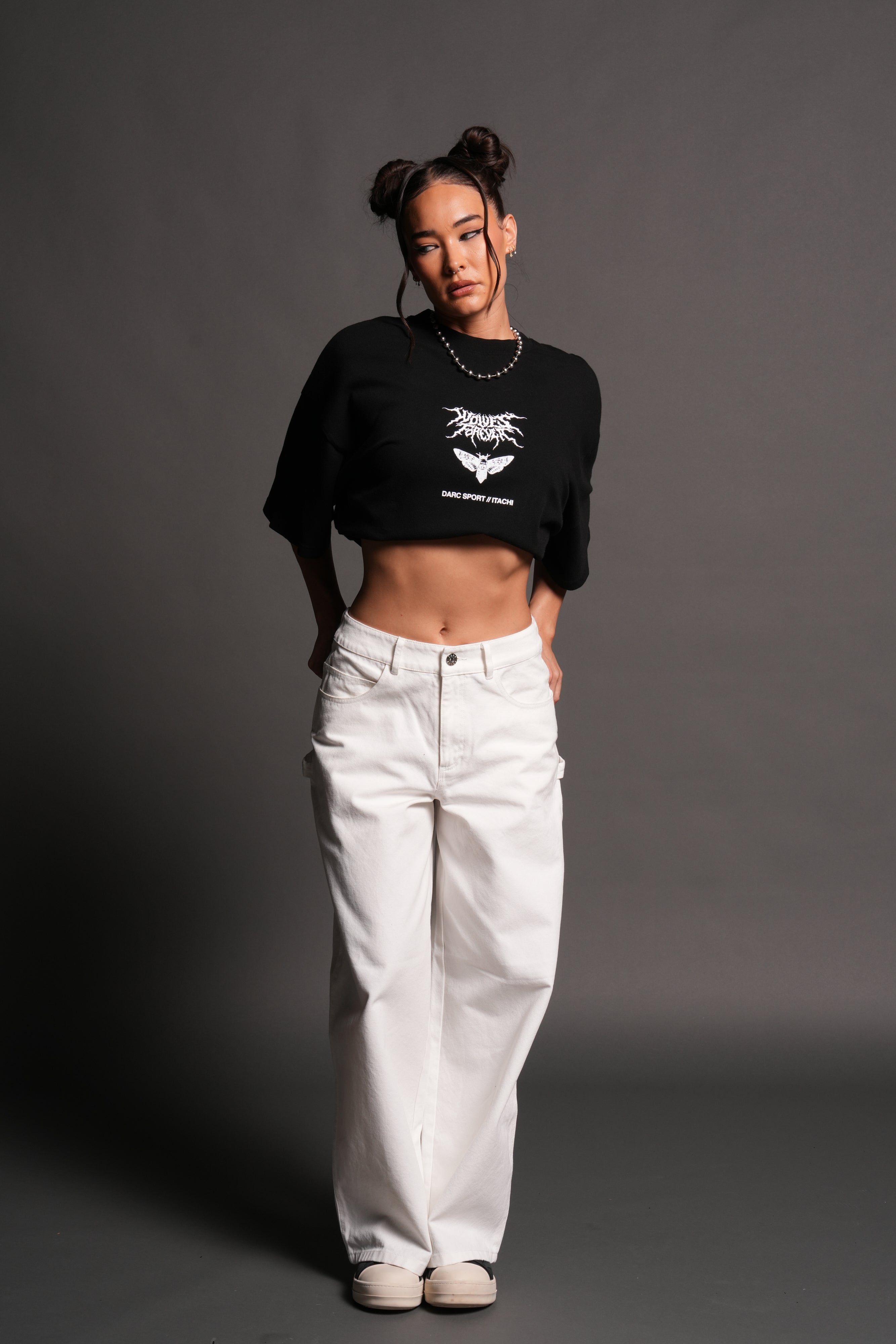 Will of Fire "Premium" Oversized Tee in Black