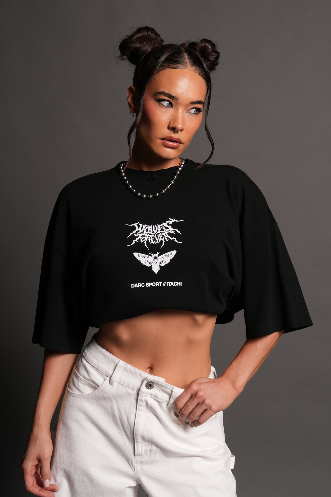 Will of Fire "Premium" Oversized Tee in Black