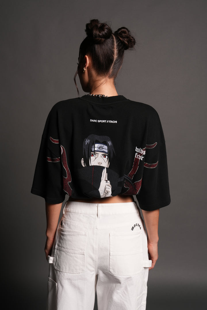 Will of Fire "Premium" Oversized Tee in Black