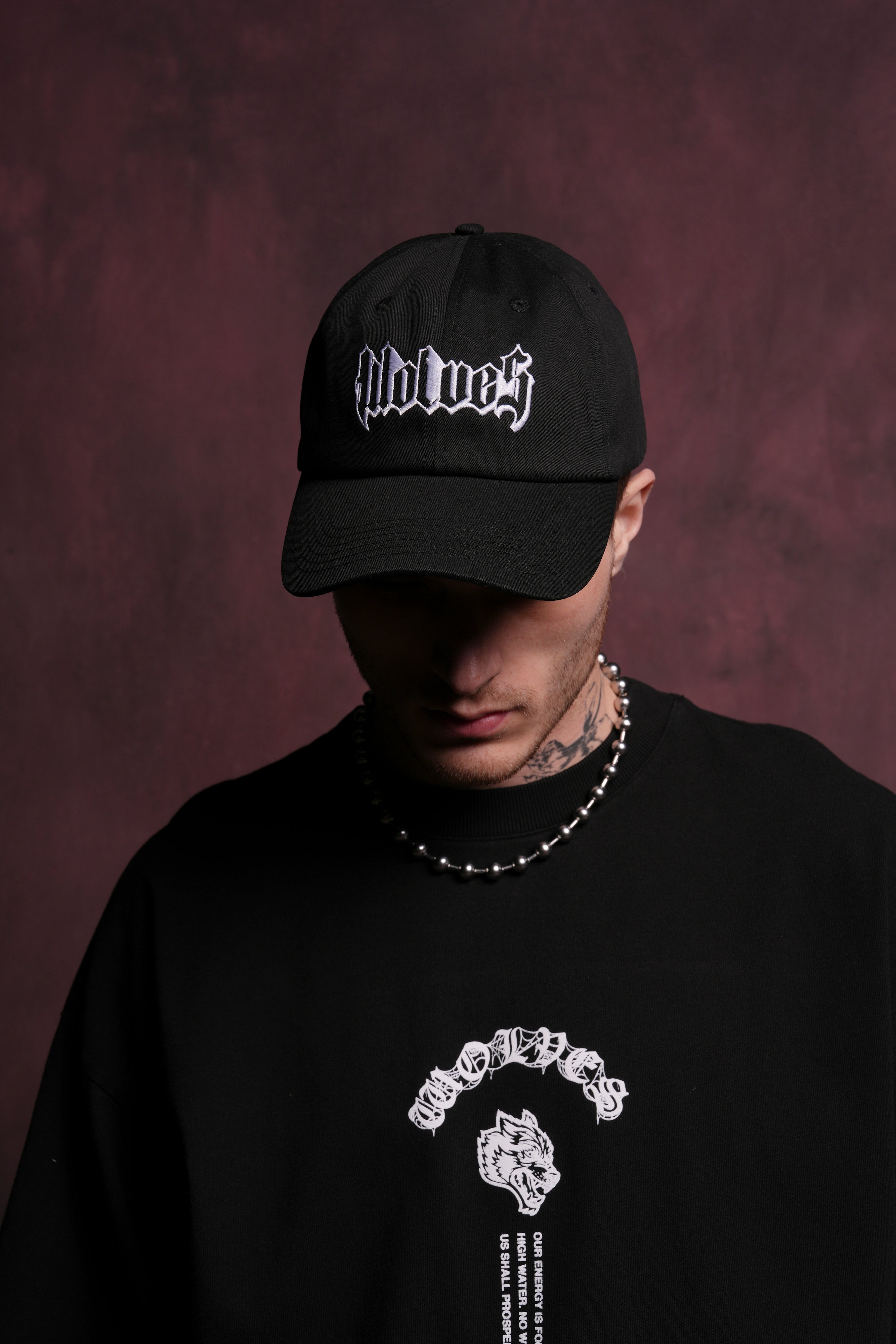 Symbiosis Dad Hat V2 in Black