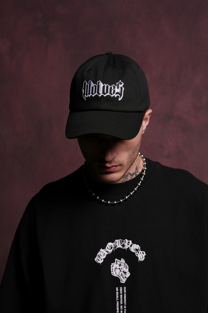 Symbiosis Dad Hat V2 in Black