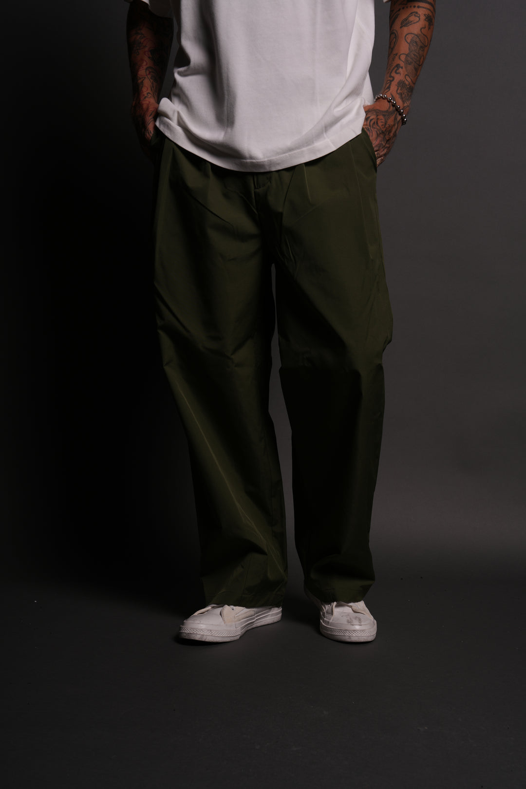 Loyalty Patch Hadi Pants in Pine Green