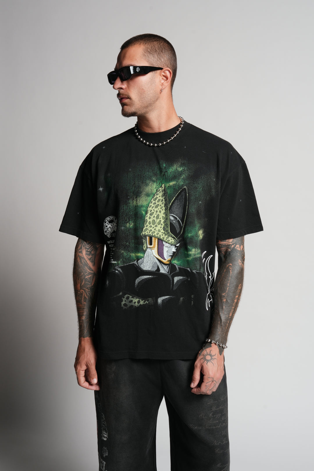 Cell Energy "Premium" Oversized Tee in Black