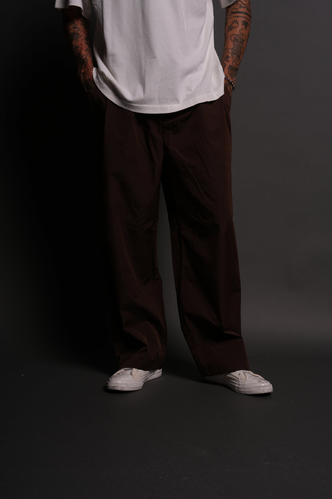 Loyalty Patch Hadi Pants in Brown