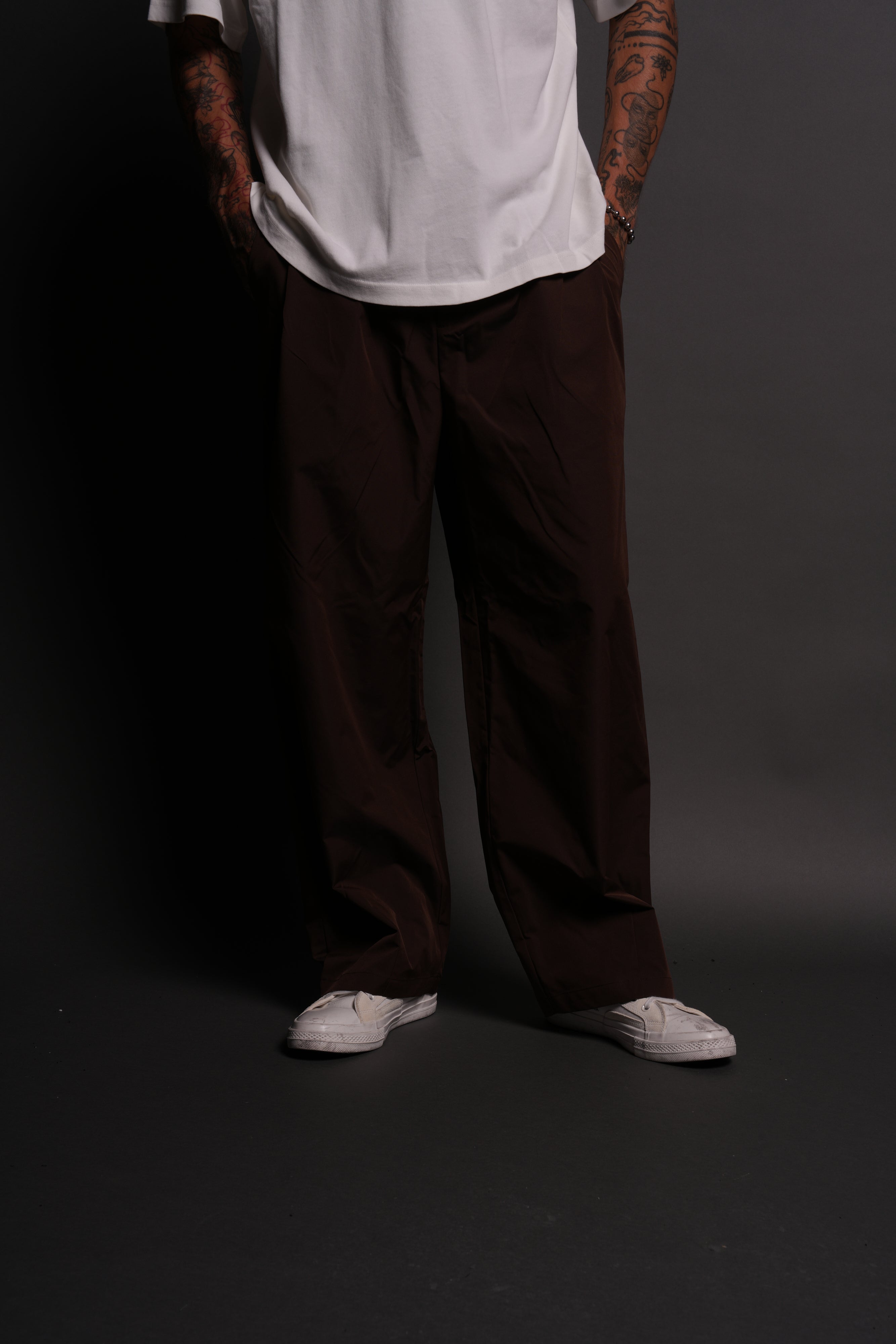 Loyalty Patch Hadi Pants in Brown