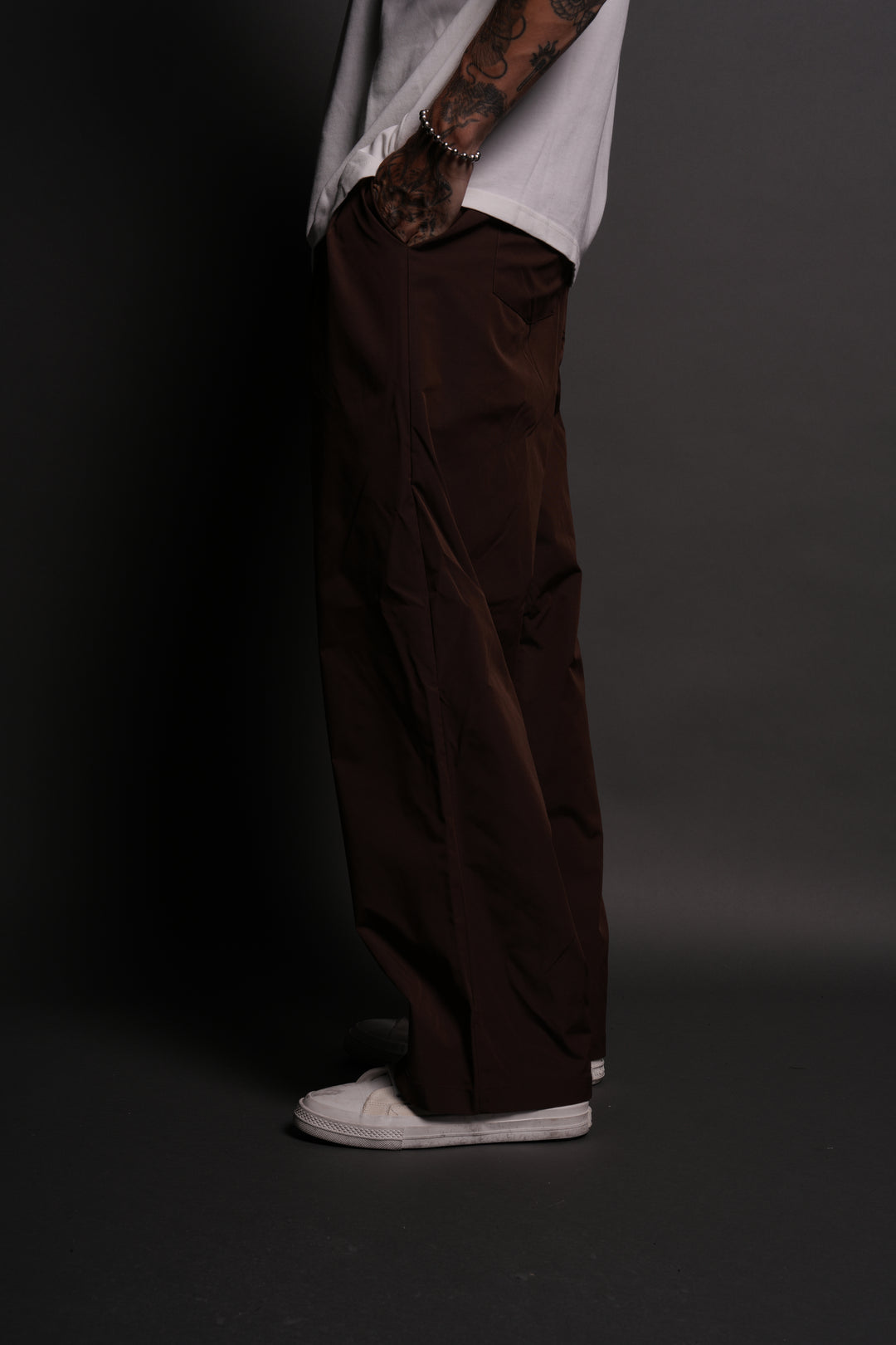 Loyalty Patch Hadi Pants in Brown