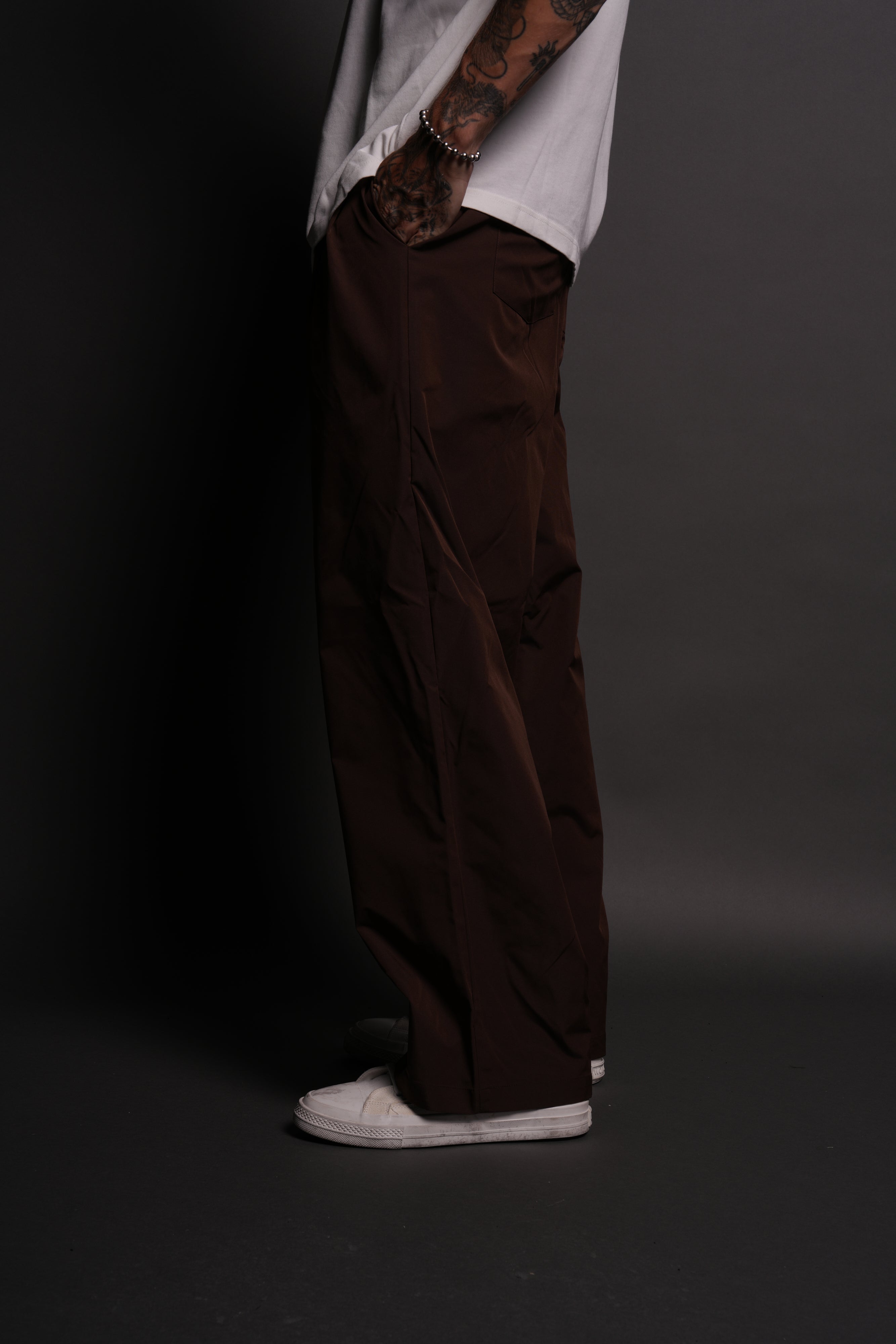Loyalty Patch Hadi Pants in Brown