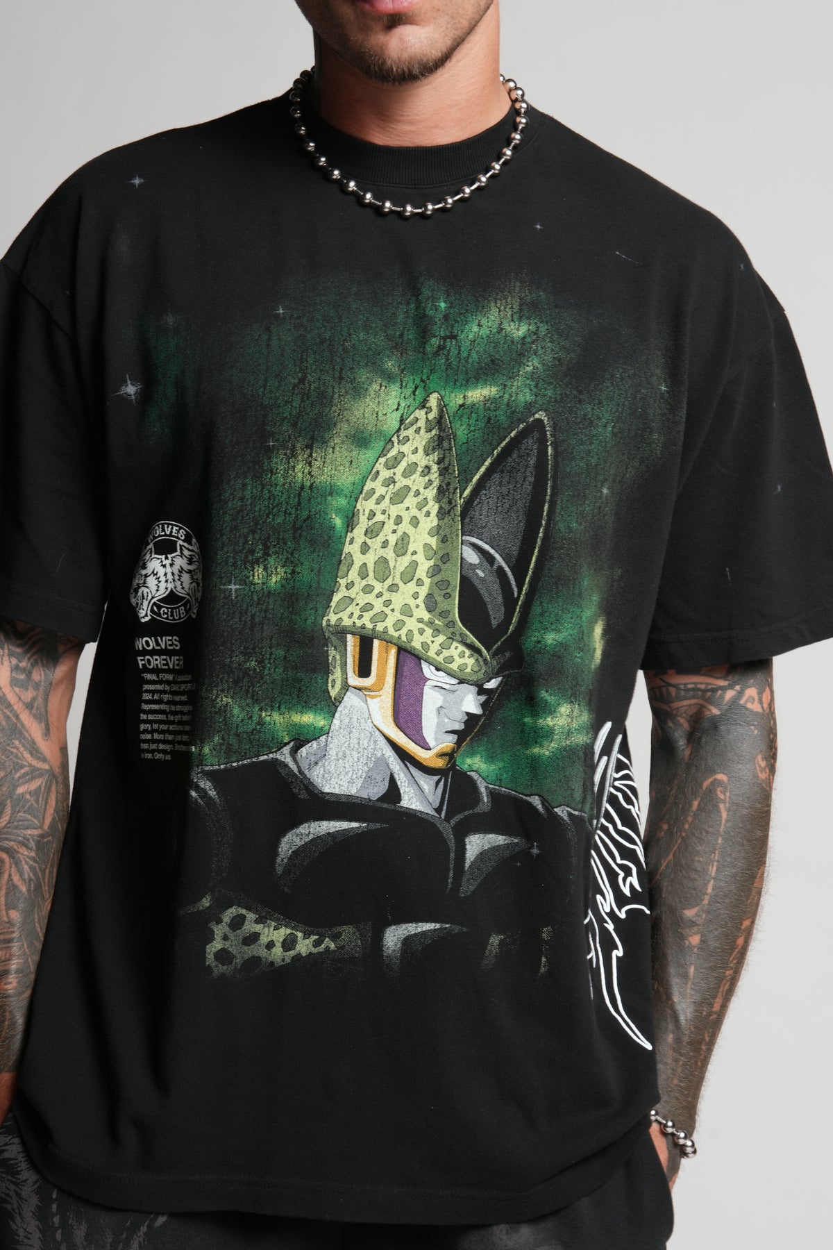Cell Energy "Premium" Oversized Tee in Black