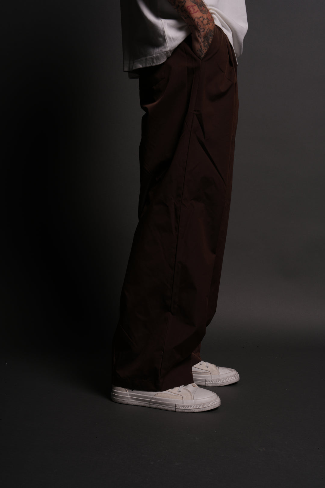 Loyalty Patch Hadi Pants in Brown