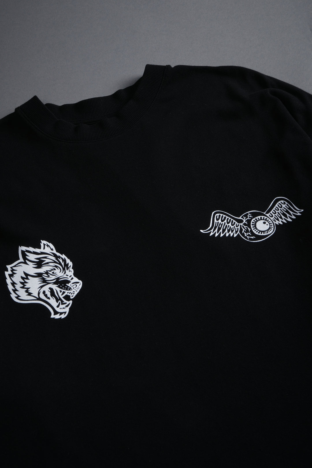 Kulture Klash Premium Oversized Tee in Black