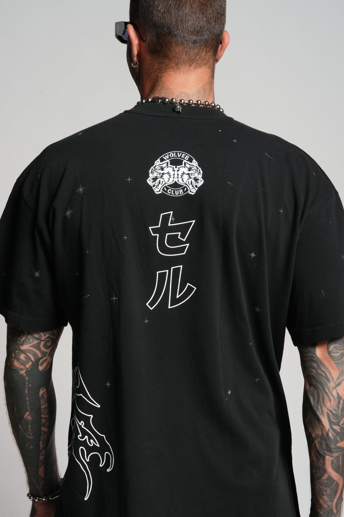Cell Energy "Premium" Oversized Tee in Black