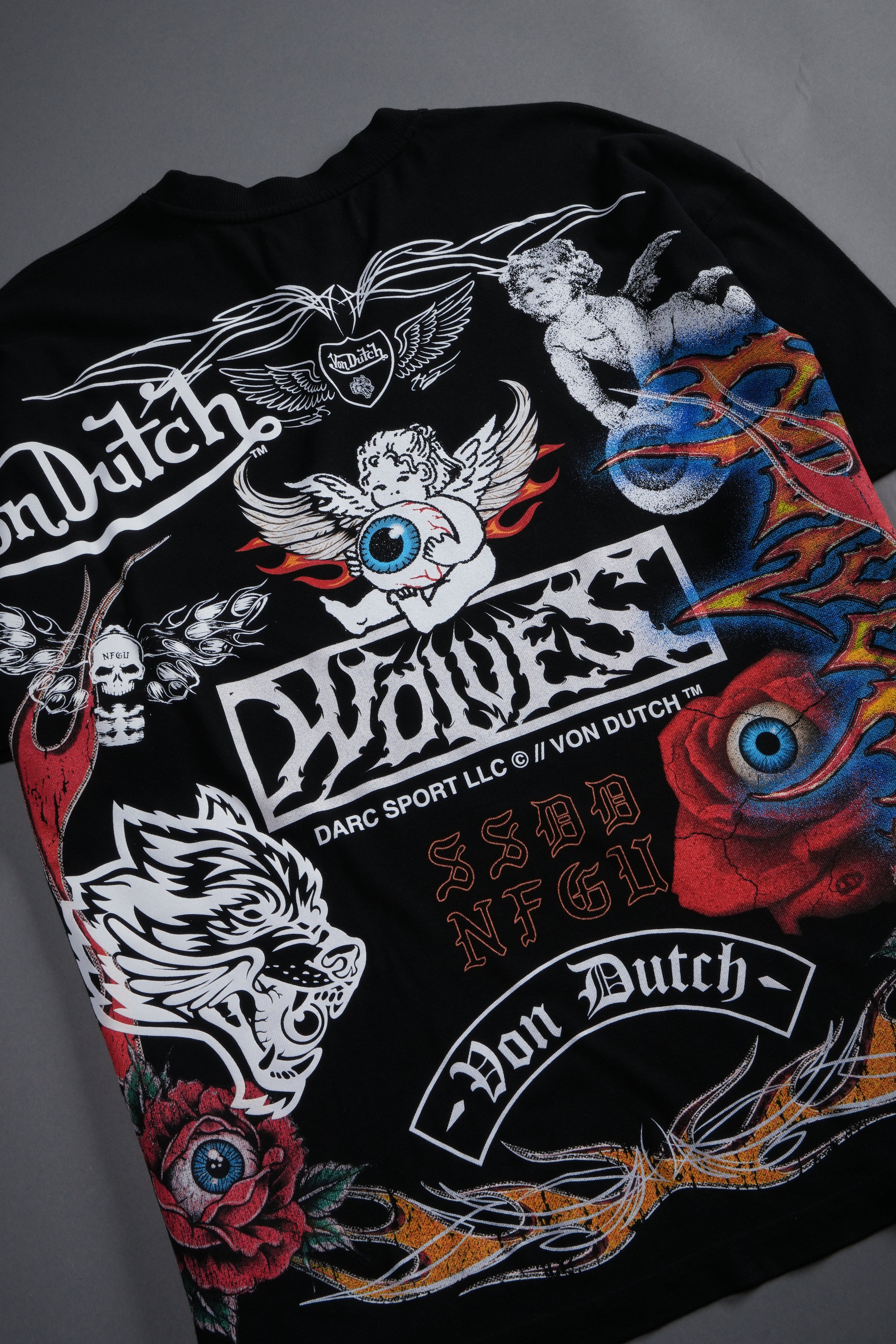 Kulture Klash Premium Oversized Tee in Black