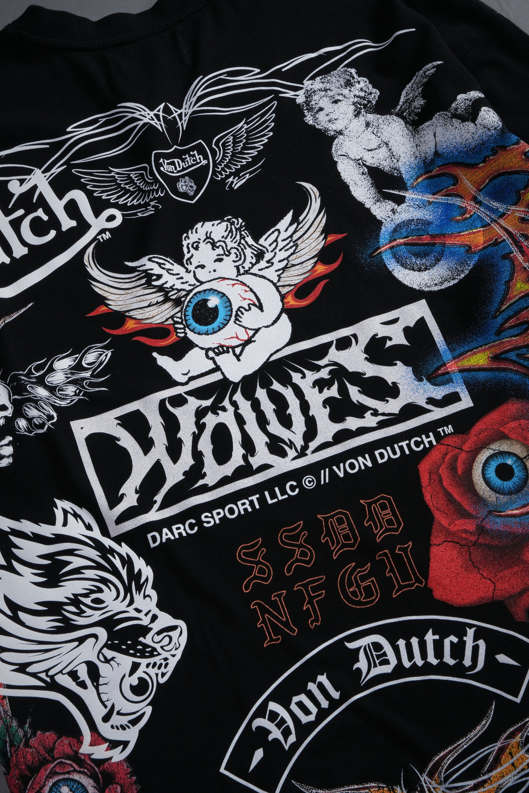 Kulture Klash Premium Oversized Tee in Black