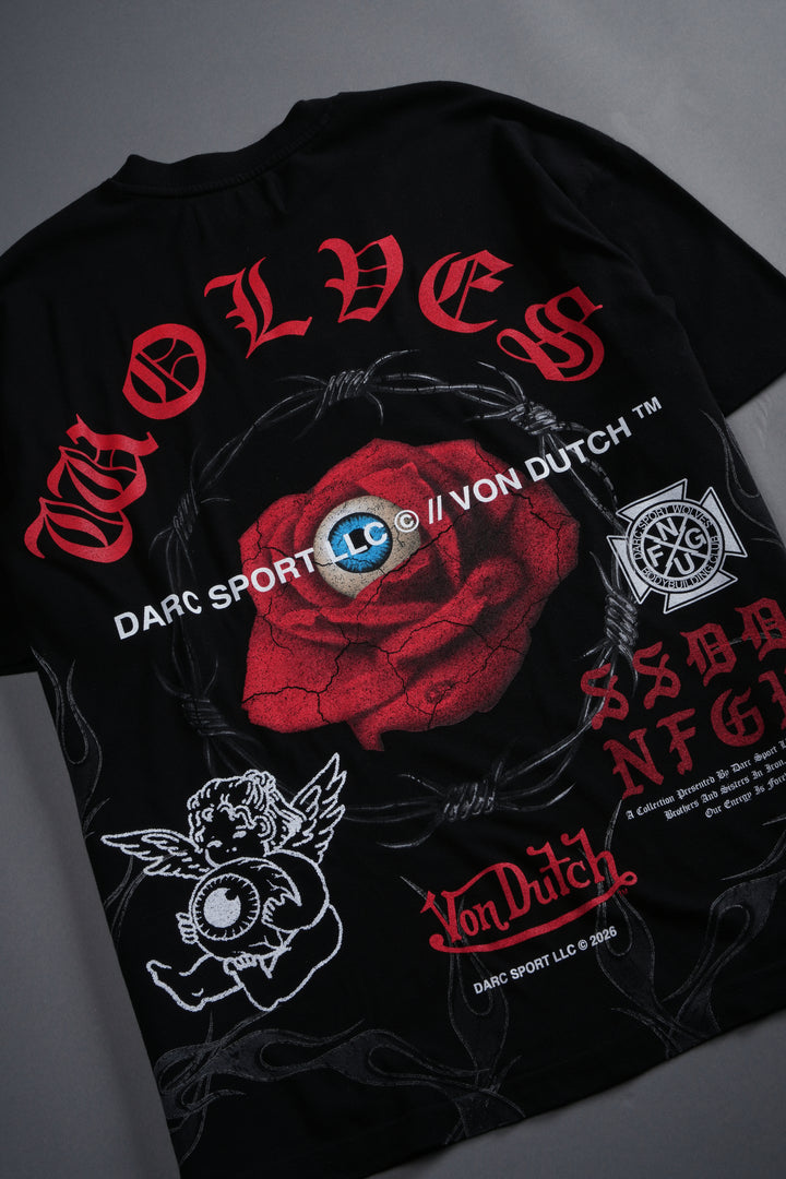Eye of the Beholder Premium Oversized Tee in Black