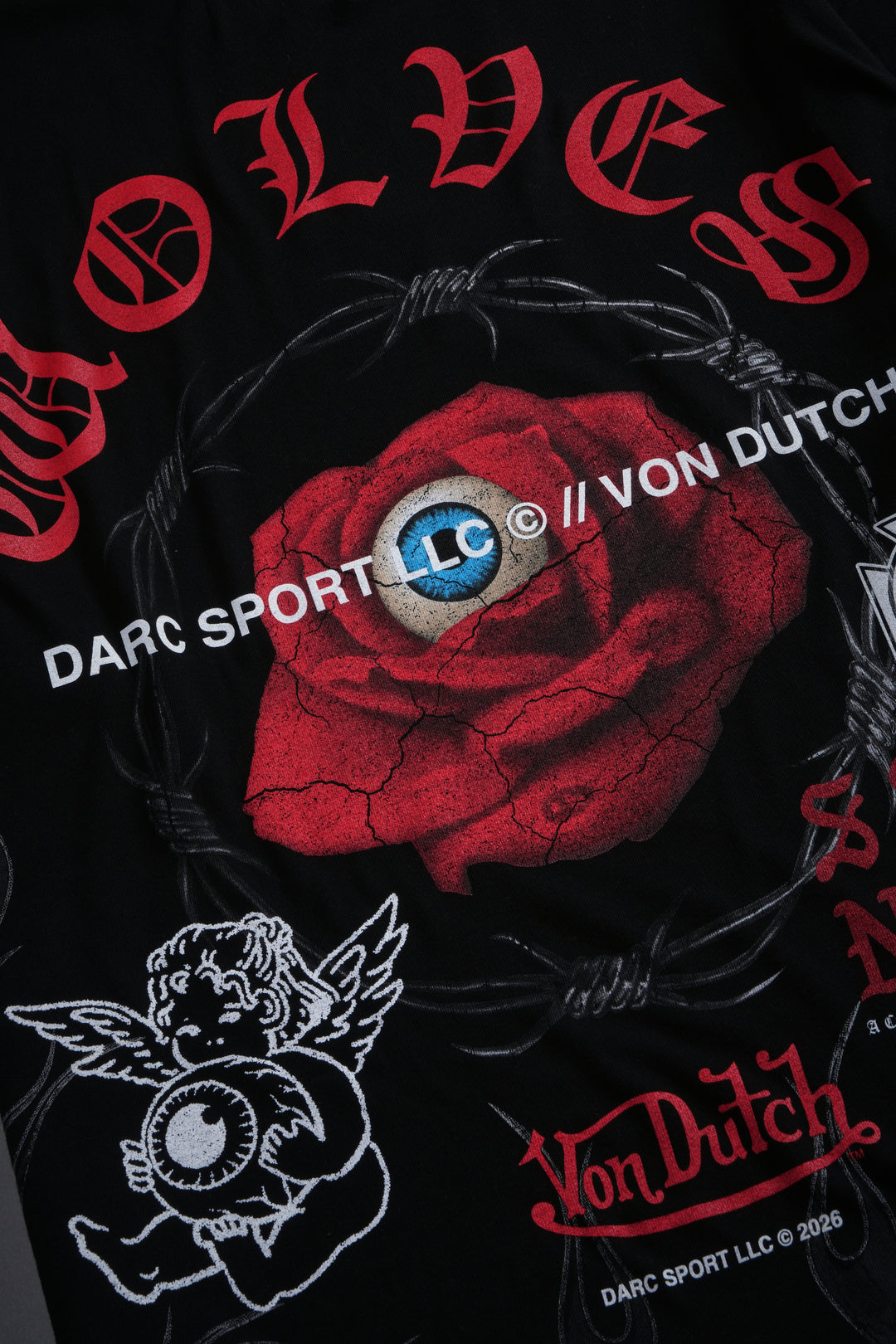 Eye of the Beholder Premium Oversized Tee in Black